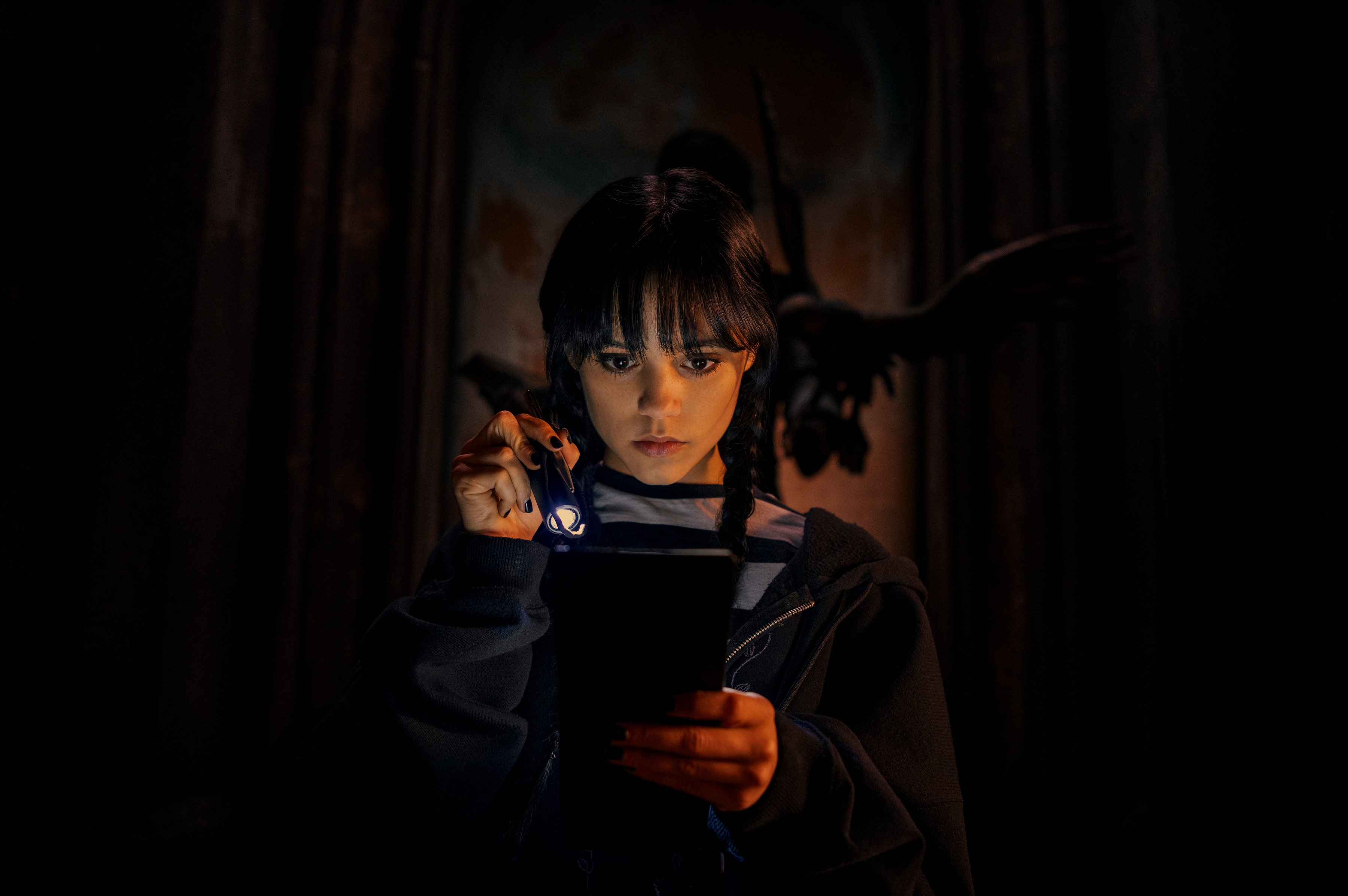 《星期三》再次掀起了《阿達一族》的熱潮。（Netflix提供）