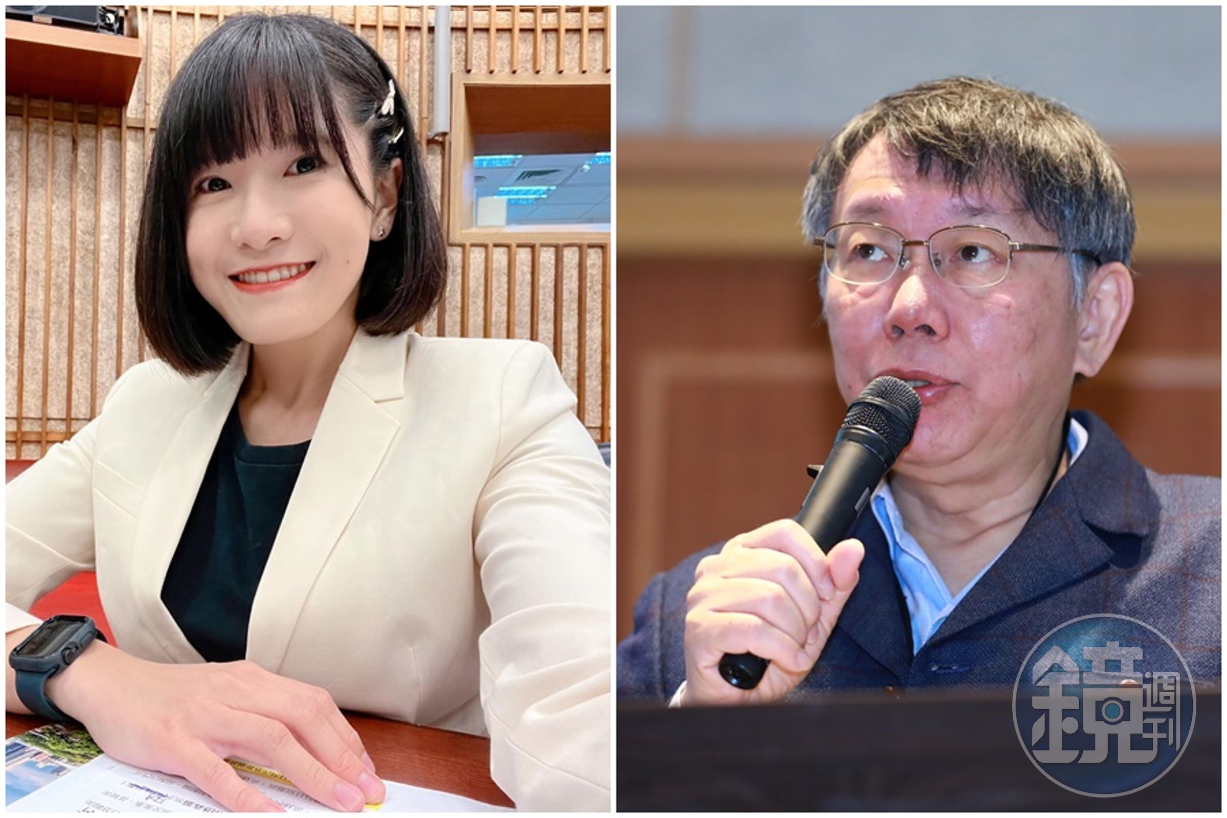 鄭孟洳批評柯文哲目光短淺,是失格的總統候選人。