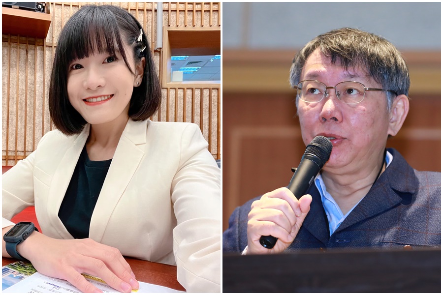 鄭孟洳批評柯文哲目光短淺，是失格的總統候選人。