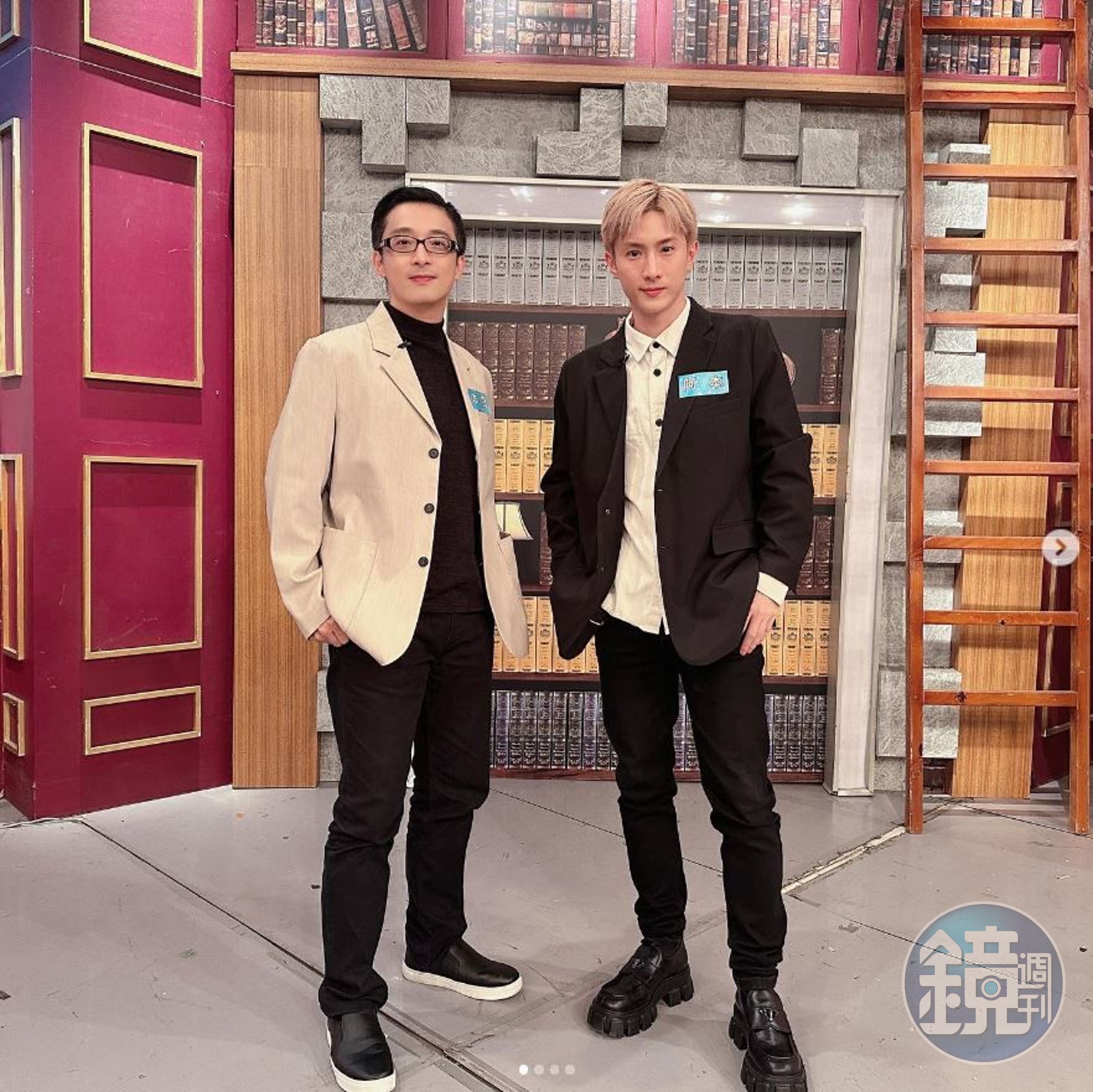 阿本和高材生哥哥。（翻攝自阿本IG）