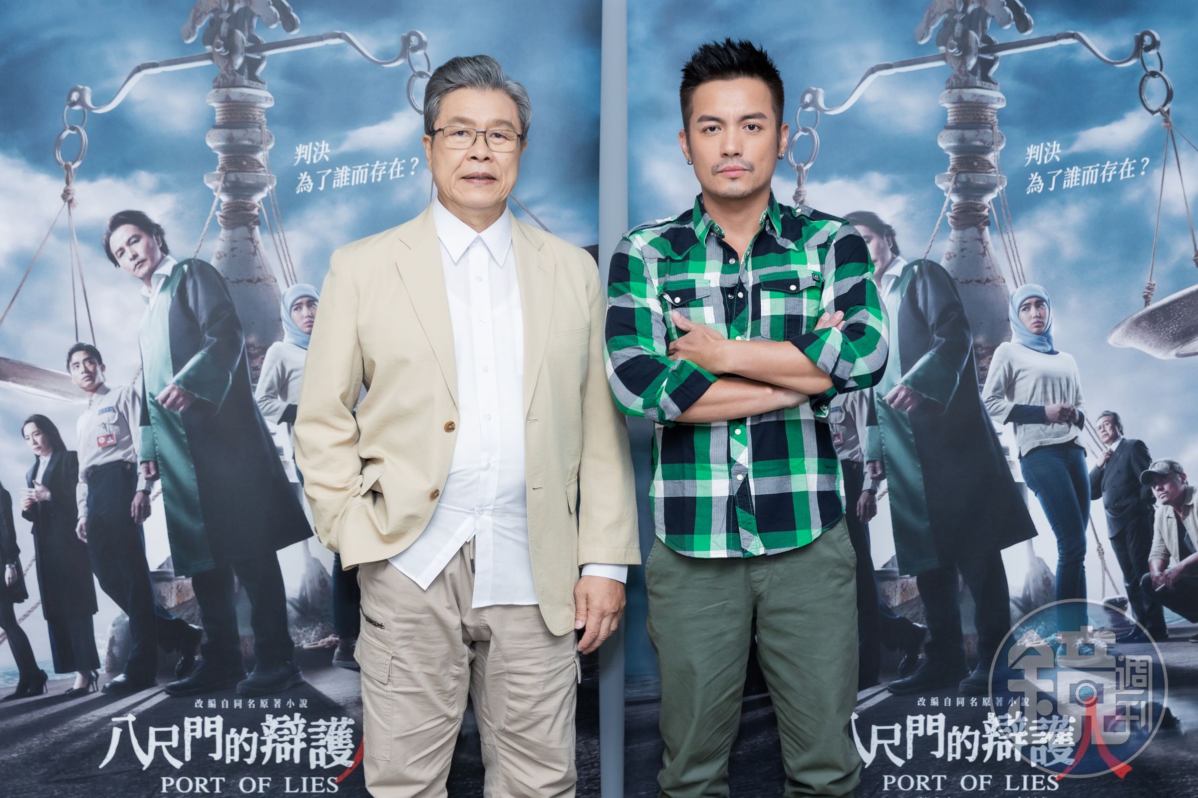 范逸臣和楊烈在戲裡有多場對峙戲碼。(鏡文學提供)