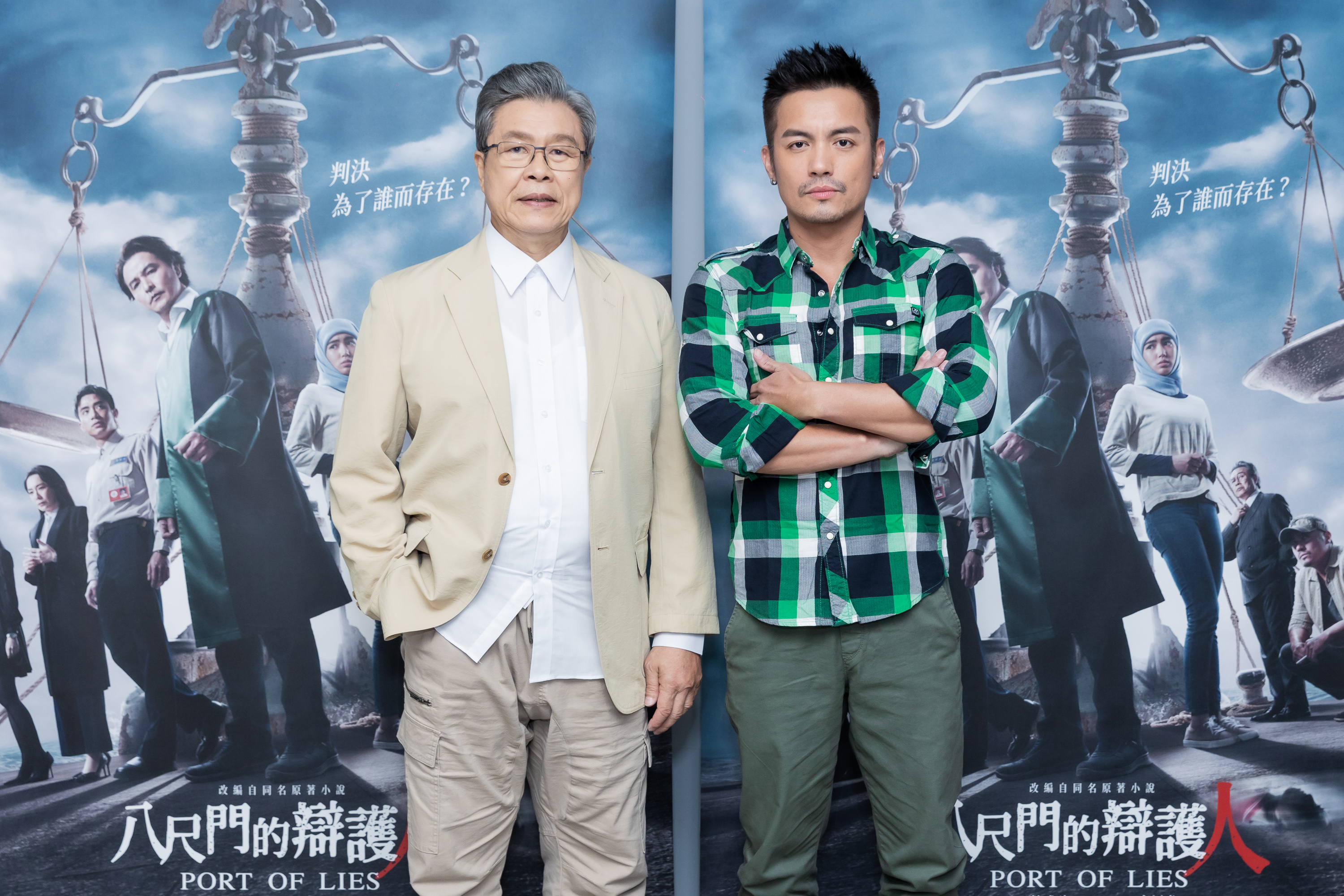 范逸臣和楊烈在戲裡有多場對峙戲碼。（鏡文學提供）