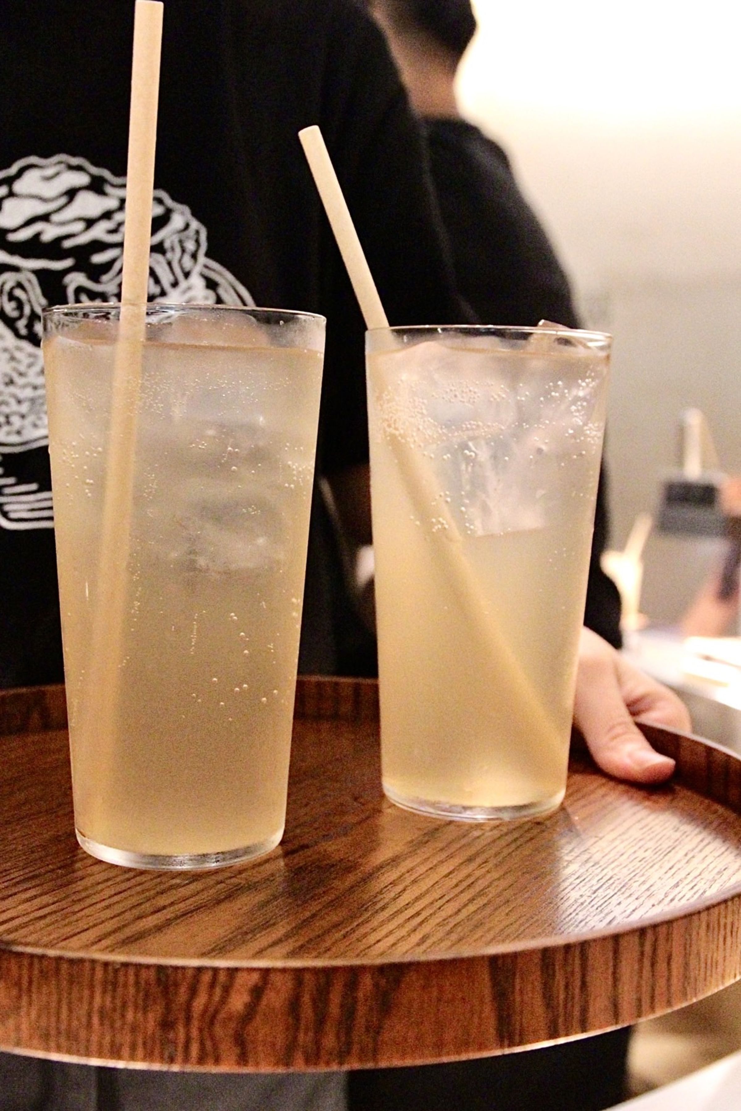 「薑汁汽水」嗆辣度很夠,也不會過甜,解膩解熱必須點。(180元/杯)