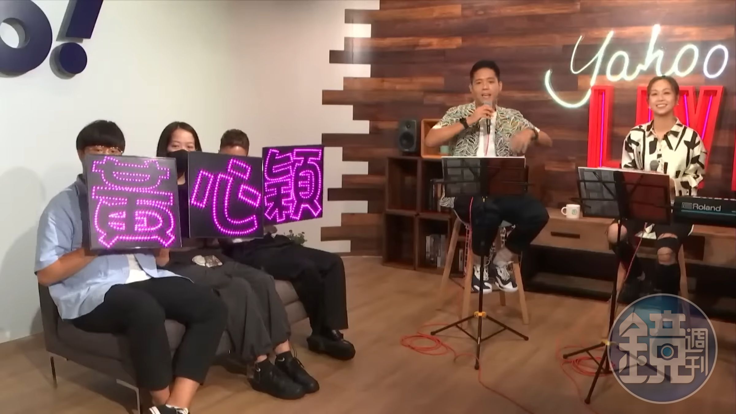 歌迷見面會只來3個粉絲，場面冷清。（翻攝自yahoo Hong Kong YouTube）