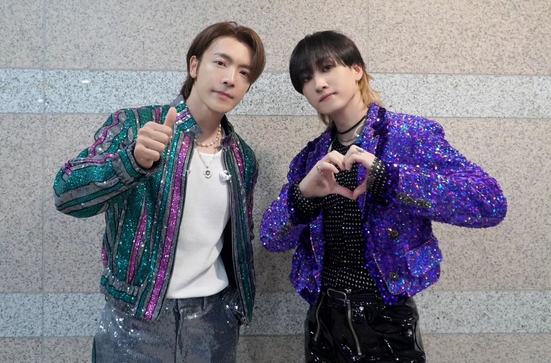 銀赫與東海在2011年組成Super Junior-D&E,本月29日將來台開唱。(翻攝D&E INS)