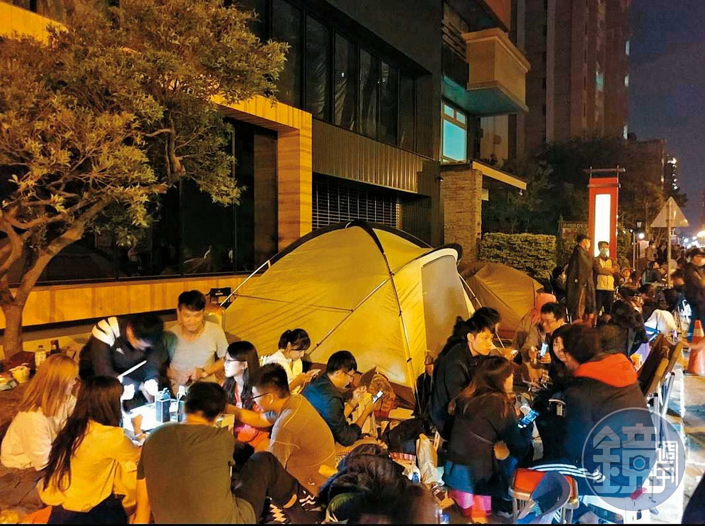 竹北房市供需失衡造成要買房者不得其門而入的怪象，先前引發熱議的排隊買房就是在新竹。（翻攝米築株式會社）