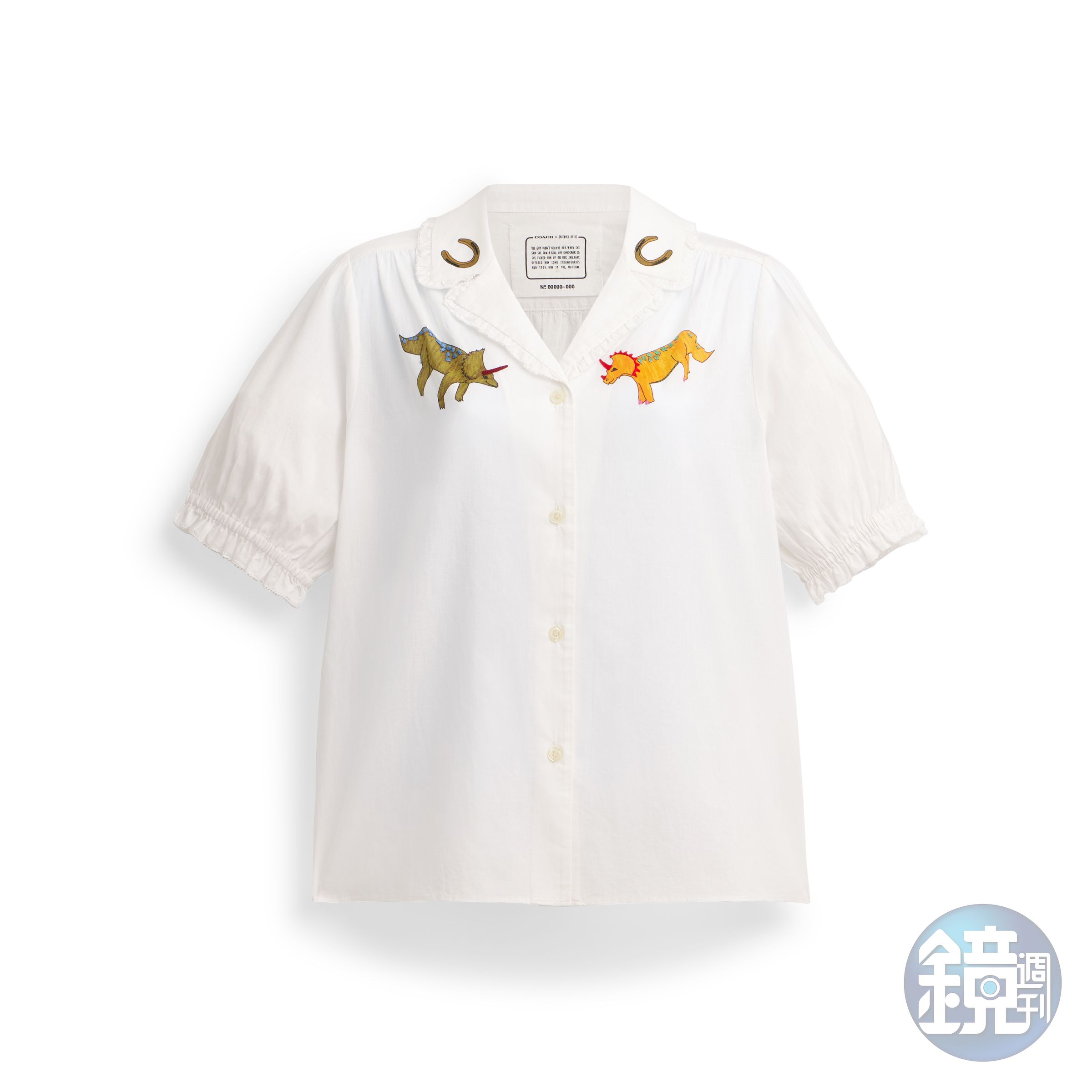 短袖襯衫。NT$11,800(COACH提供)