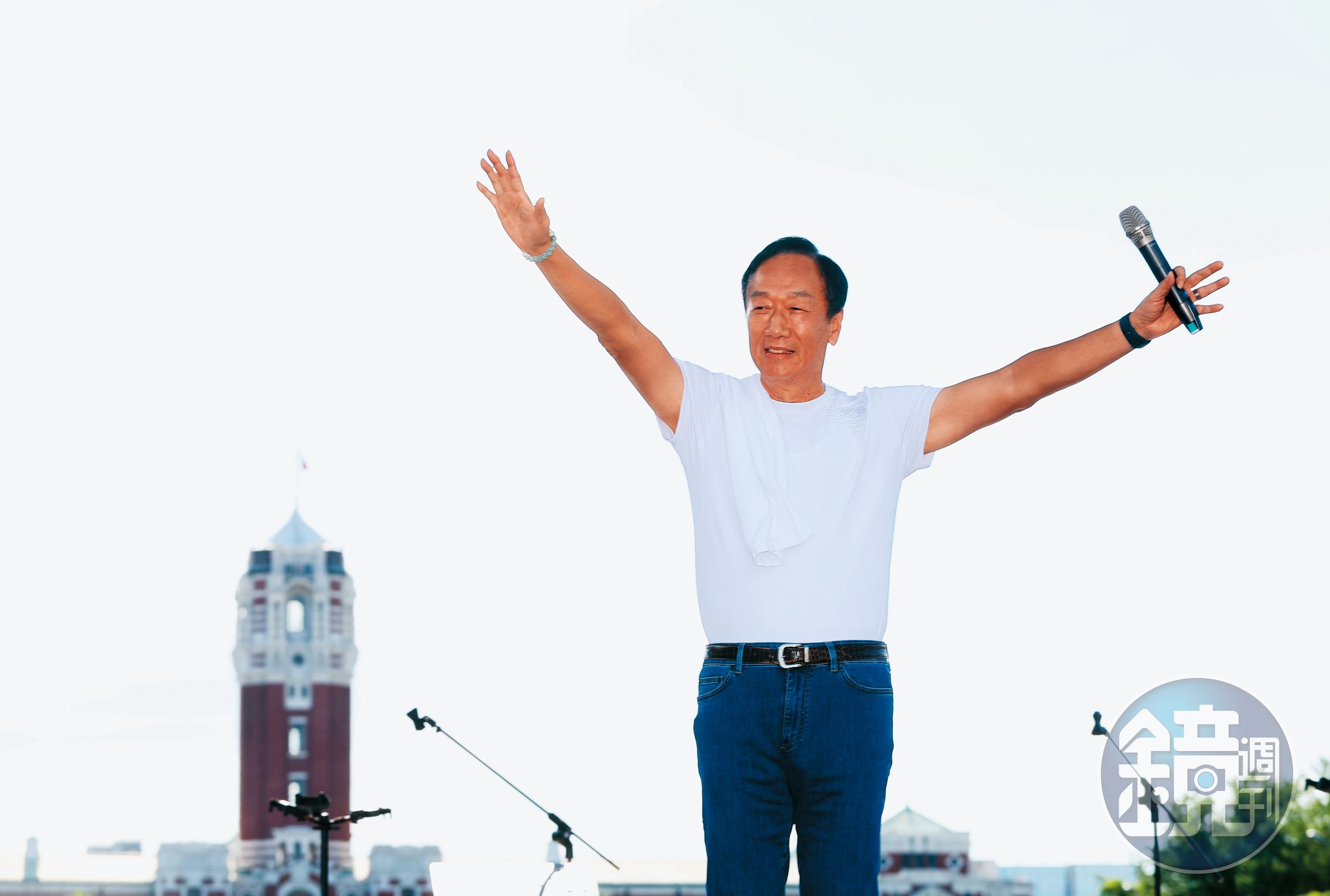這4年1度選總統過癮的機會，無論如何，郭台銘（圖）都不會放過，而他宣布參選日，就是賴清德江山底定時。