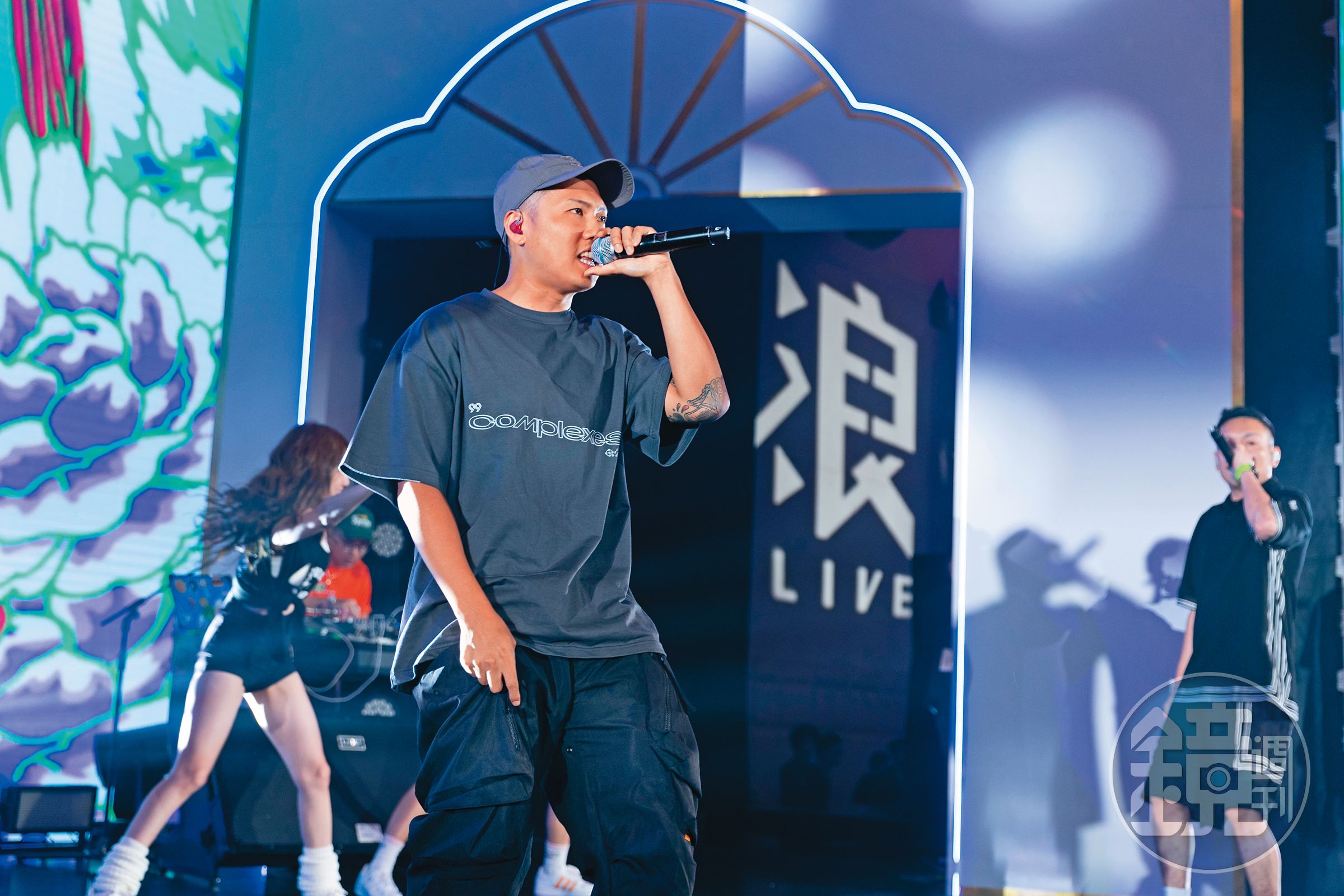 浪LIVE星潮之夜盛典請來玖壹壹熱力開唱。(浪LIVE提供)