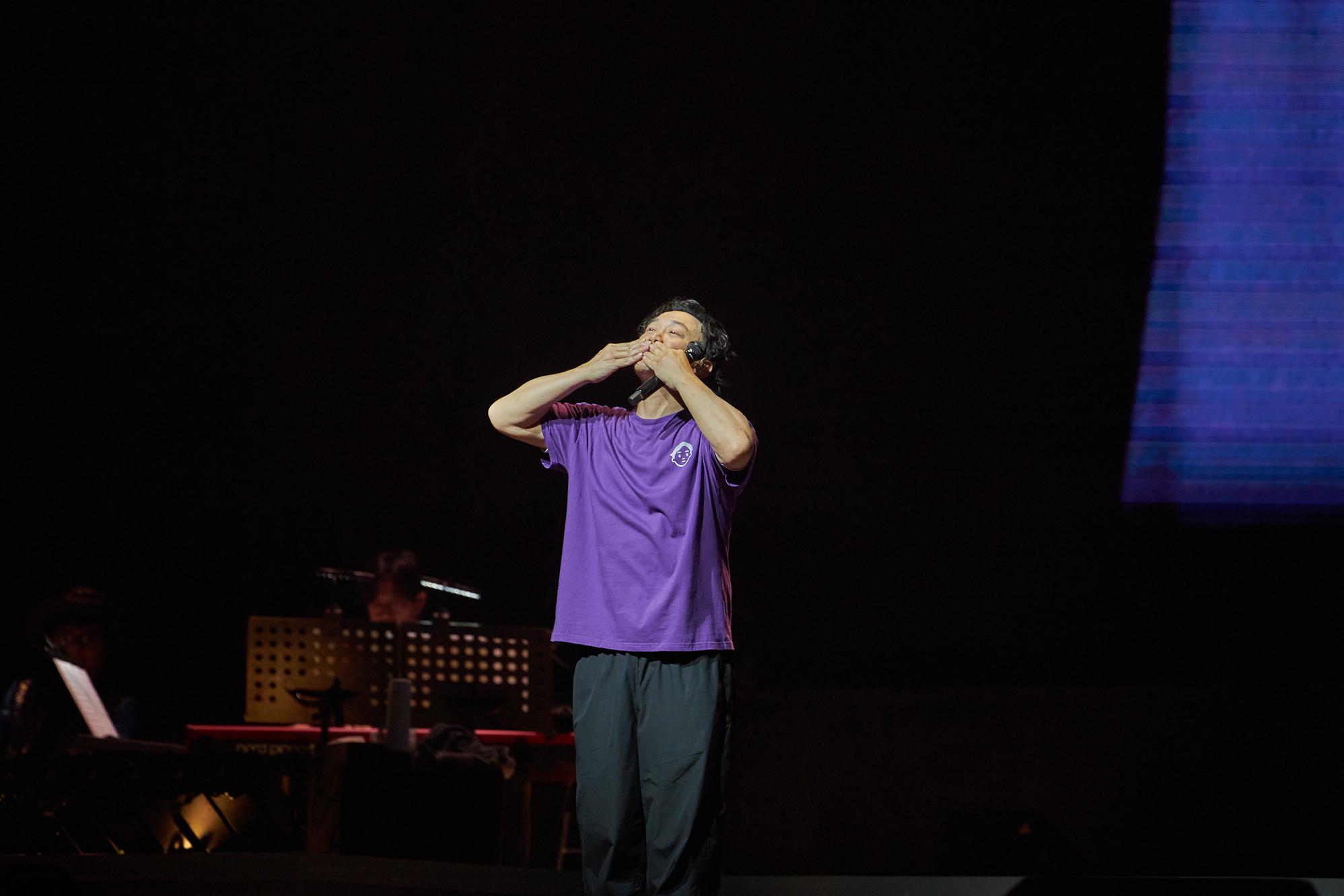 Eason陳奕迅《FEAR AND DREAMS》演唱會圓滿完成第二場。（環球音樂提供）