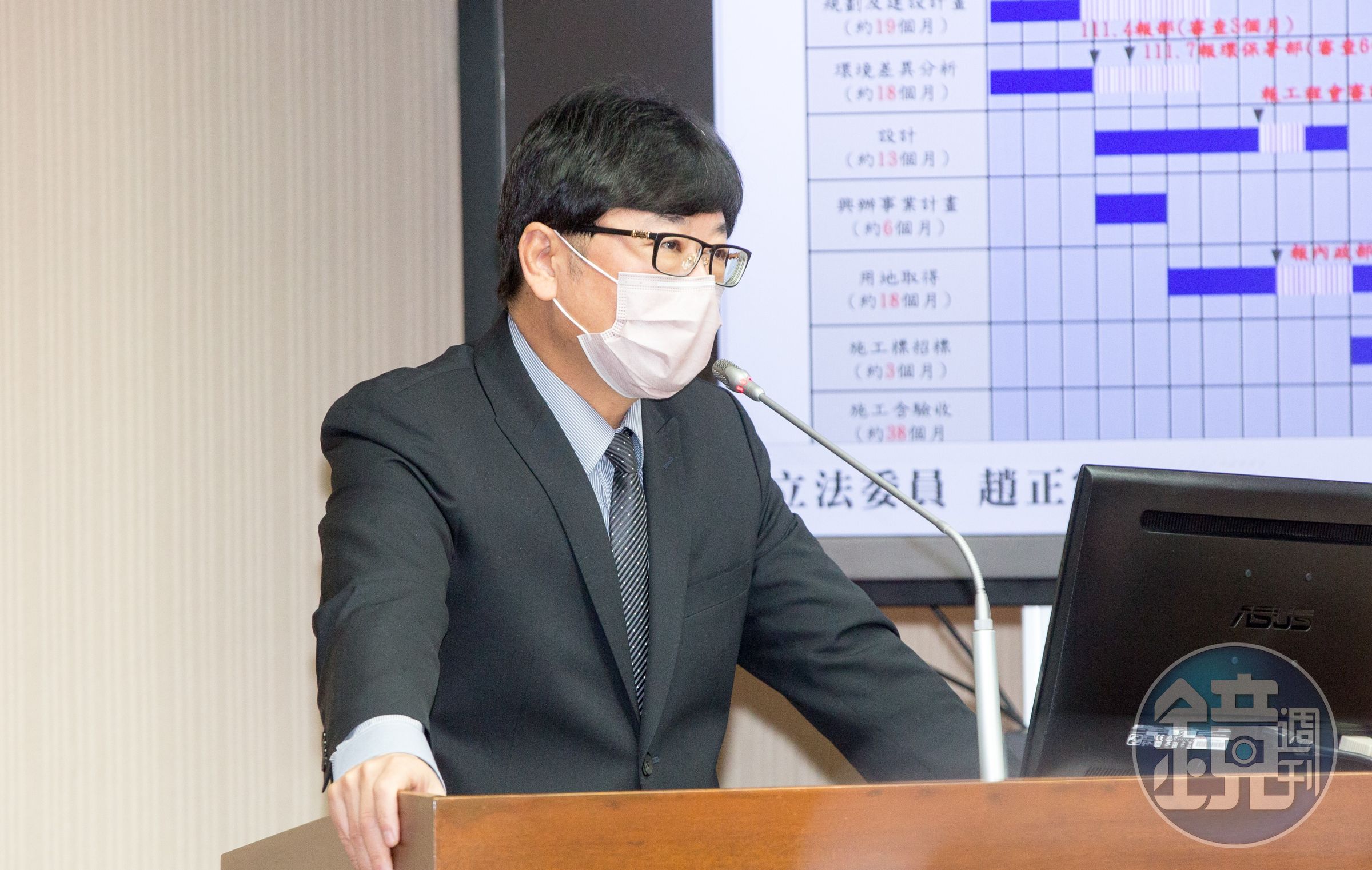 無黨籍立委趙正宇被國民黨指控收受土地仲介佣金、逃漏稅等,今反批藍營將居住正義拿來當成打擊異己手段。(本刊資料照)