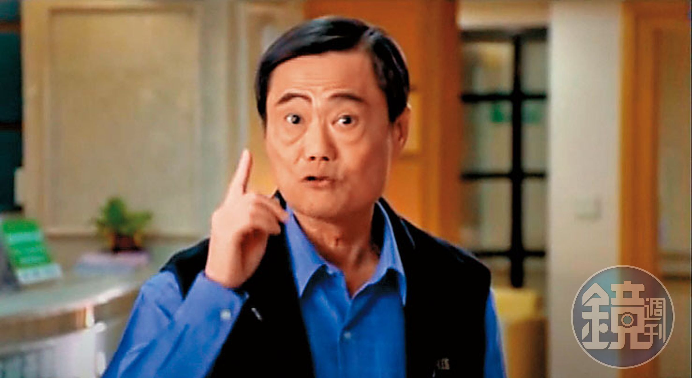 卓瑩鎗自稱已故藝人卓勝利(圖)是他的親伯父。(翻攝衛福部戒菸公益廣告)