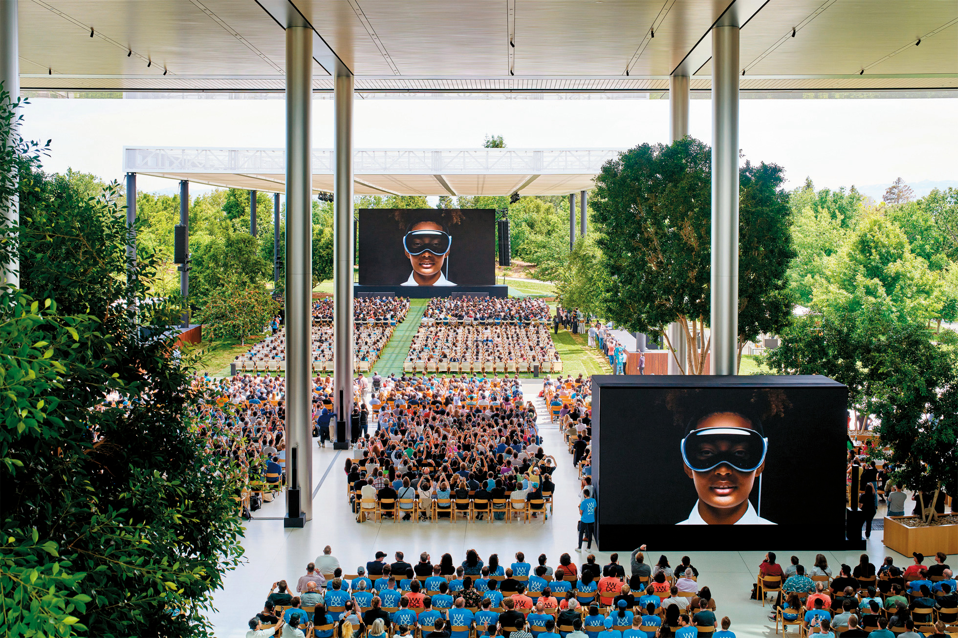 蘋果MR頭盔「Vision Pro」首度亮相，法人看好長線將替蘋果帶來可觀收益。（Apple提供）