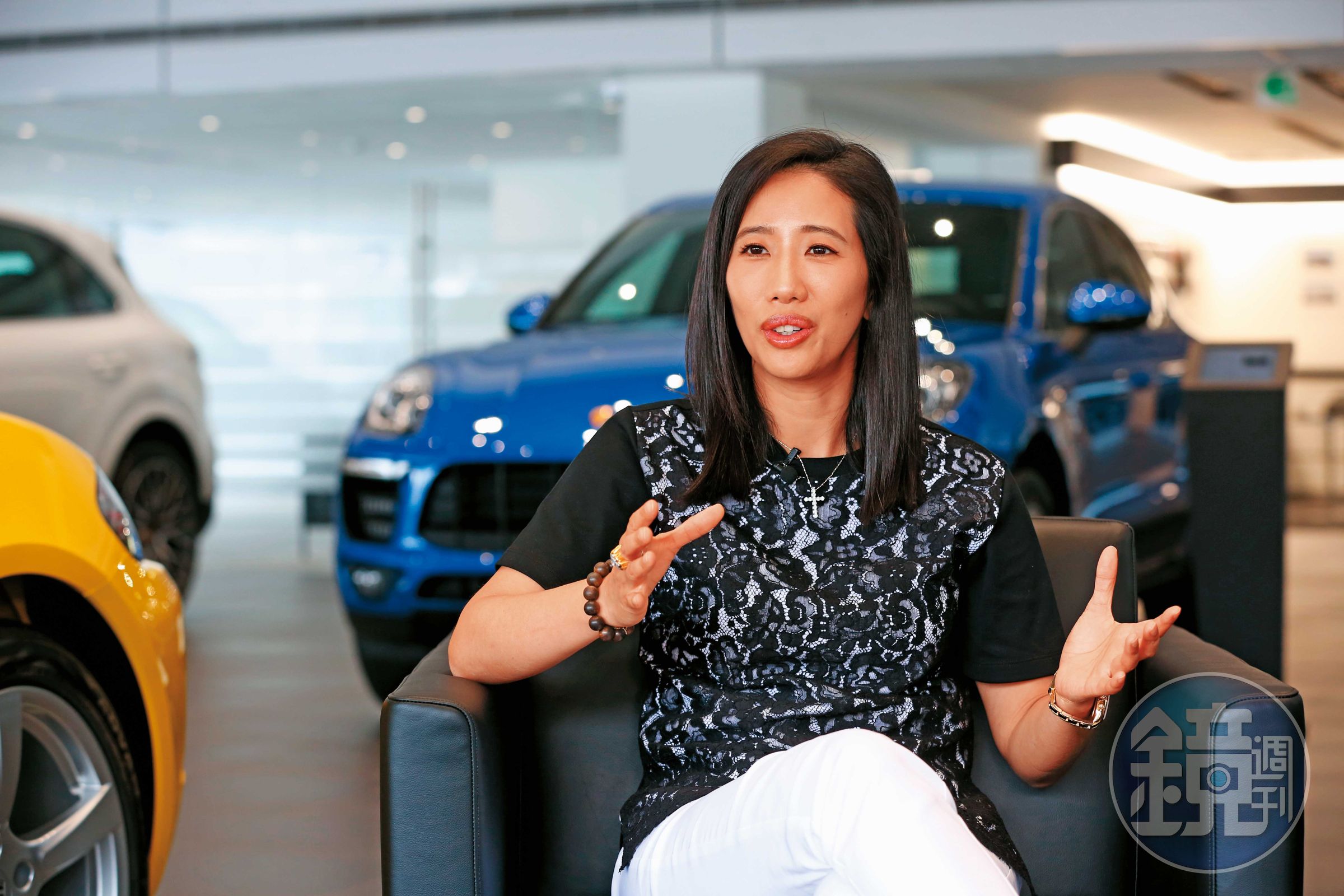 高易誼熱愛賽車,期待將賽車文化推廣給大家。