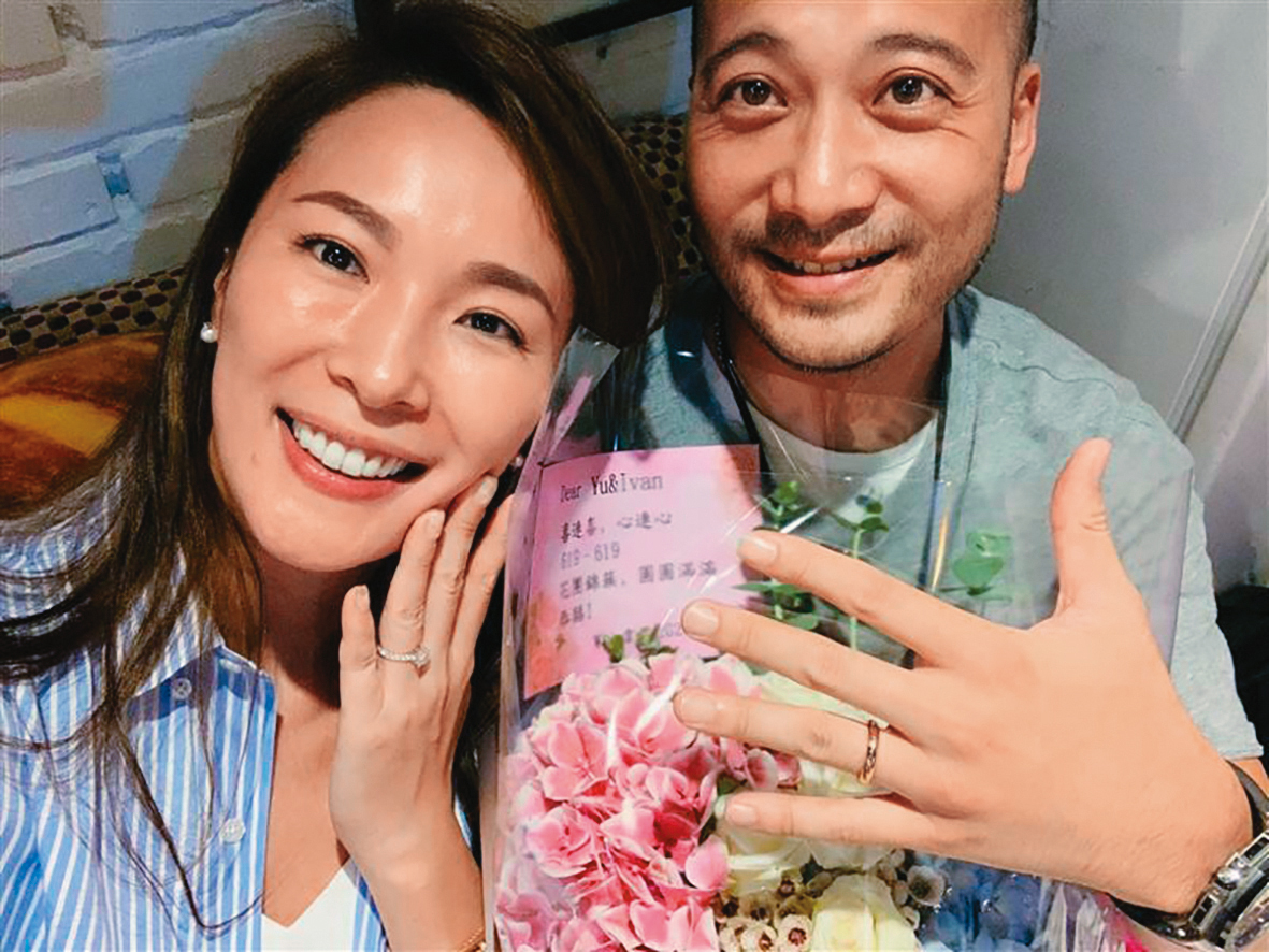 張珈瑜與髮型師老公婚姻僅維持2年就離異。（翻攝自張珈瑜臉書）