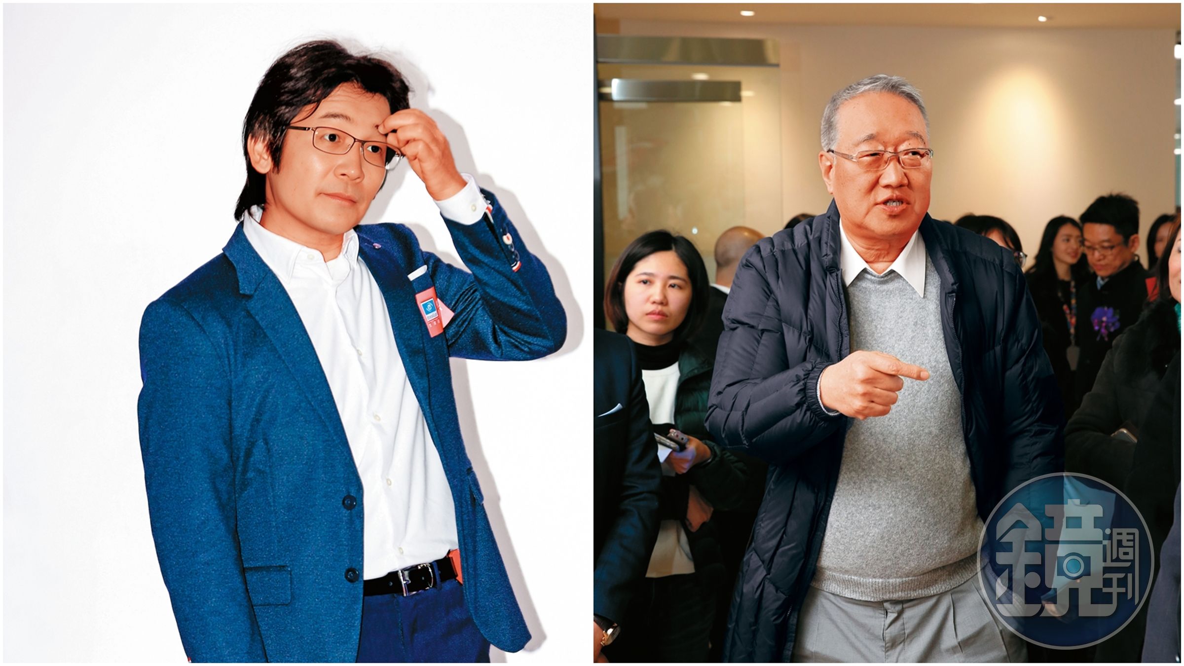 知名金馬獎導演魏德聖(左)與昔日合作夥伴、中影董事長郭台強(右)已和解,將陸續撤回全部官司,全案正式落幕。(本刊資料照)