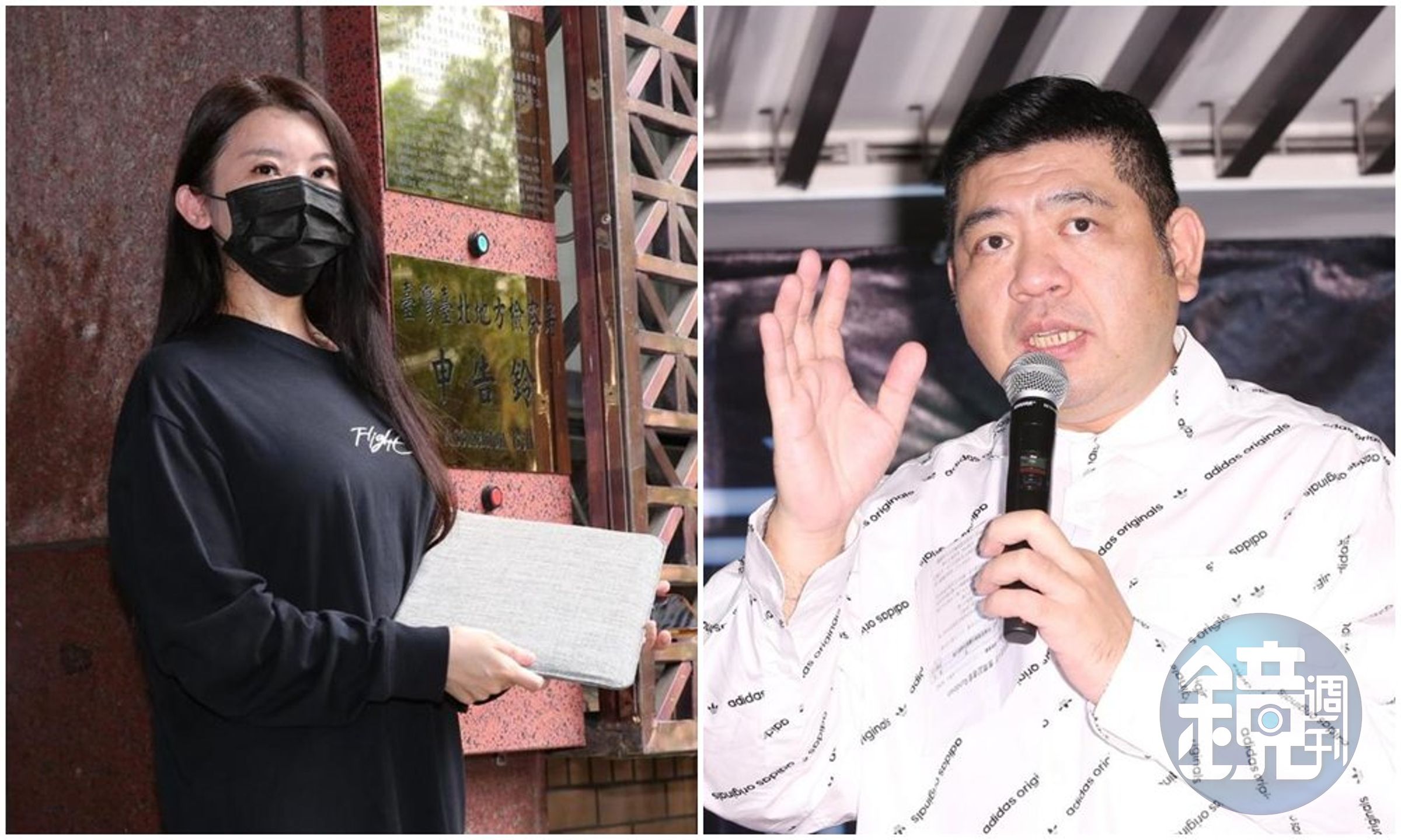 小紅老師(左圖)日前到地檢署指控NONO(右圖)性侵、性騷。(本刊資料照)