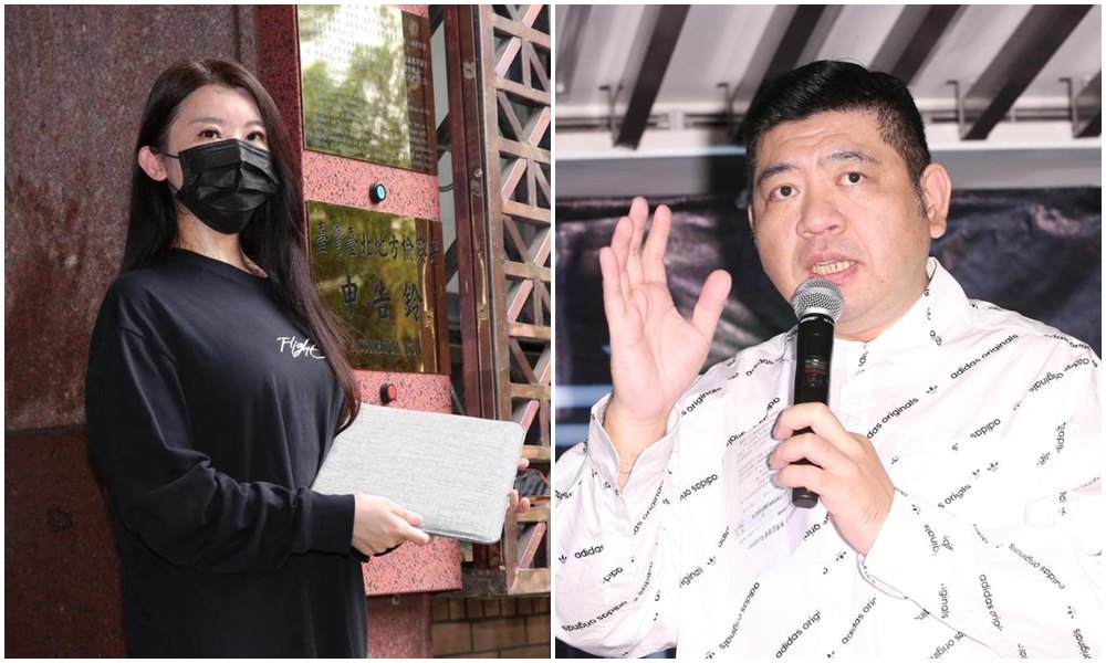 小紅老師（左）日前到地檢署指控NONO（右）性侵、性騷。（本刊資料照）