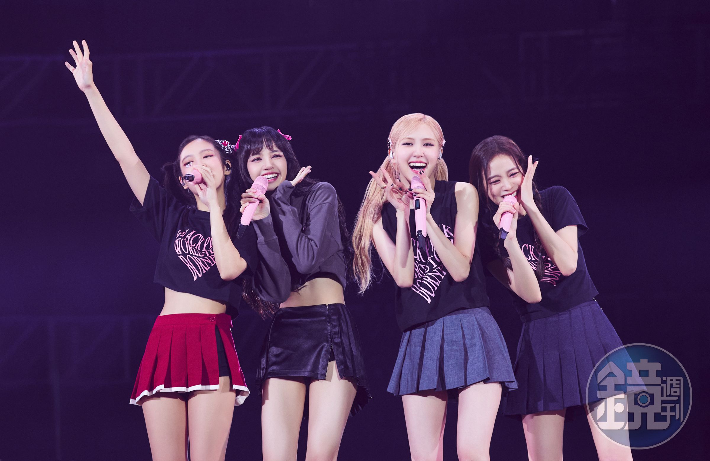 BLACKPINK人氣席捲全球，今年走訪世界各地開唱場場爆滿。（Live Nation Taiwan提供）