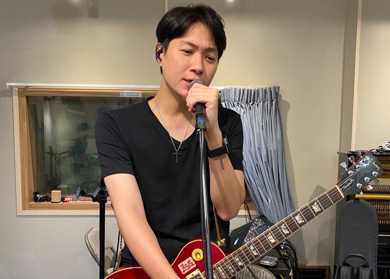 黃少谷宣布7月22日重回小河岸舉辦《當初》演唱會。（黃少谷提供）