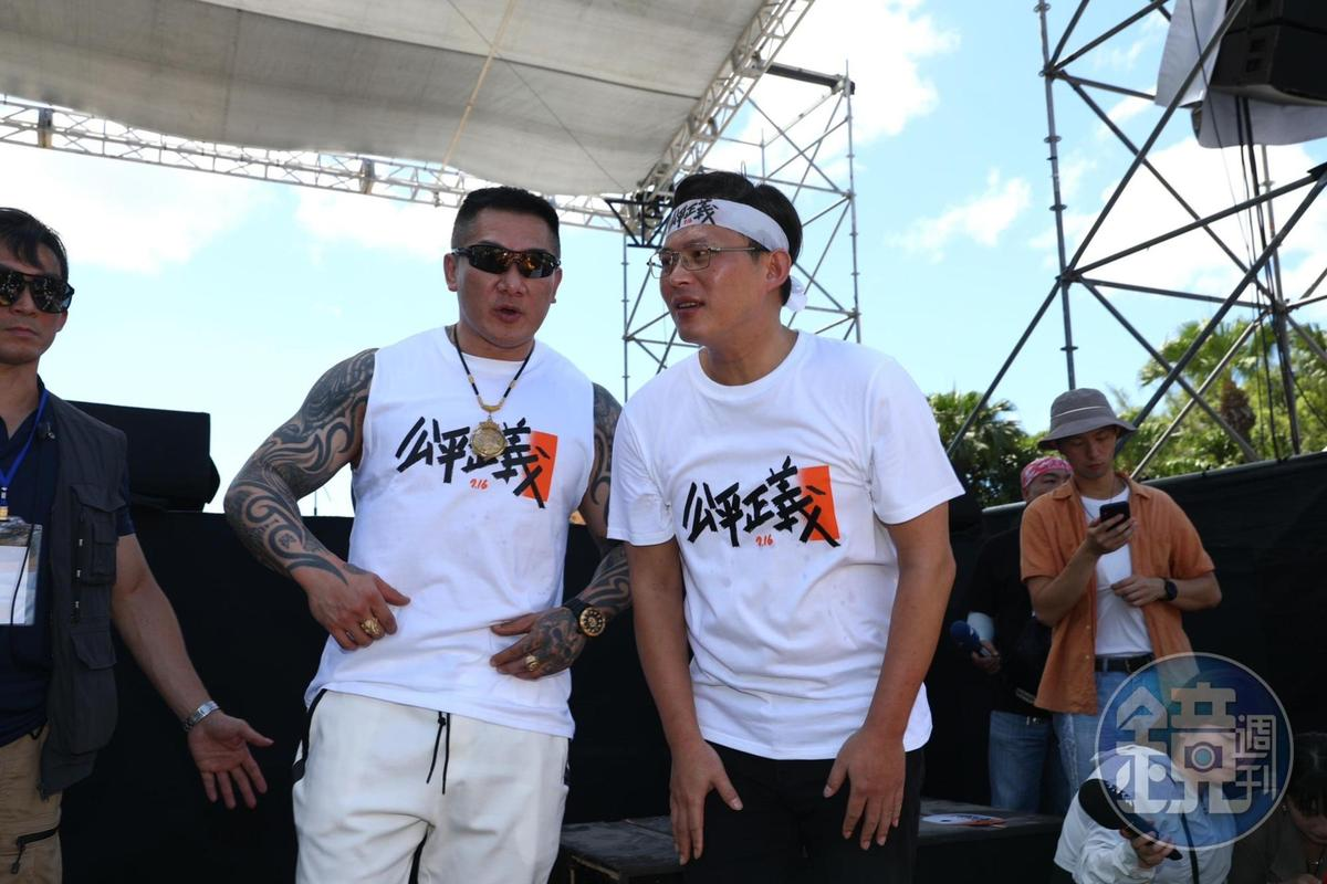 館長揚言再號召群眾晚間遊行，認為高溫影響出席意願。（本刊資料照）