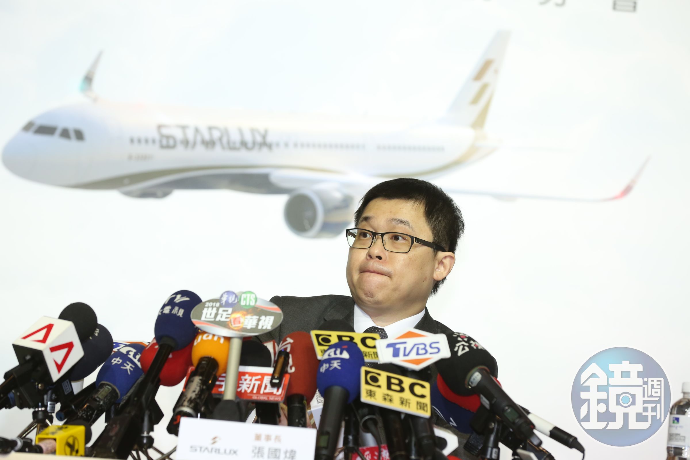星宇航空自詡為精品航空,卻有網友私訊機票達人問「星宇是廉航的還是傳統航空?」圖為星宇航空董事長張國煒。(本刊資料照)