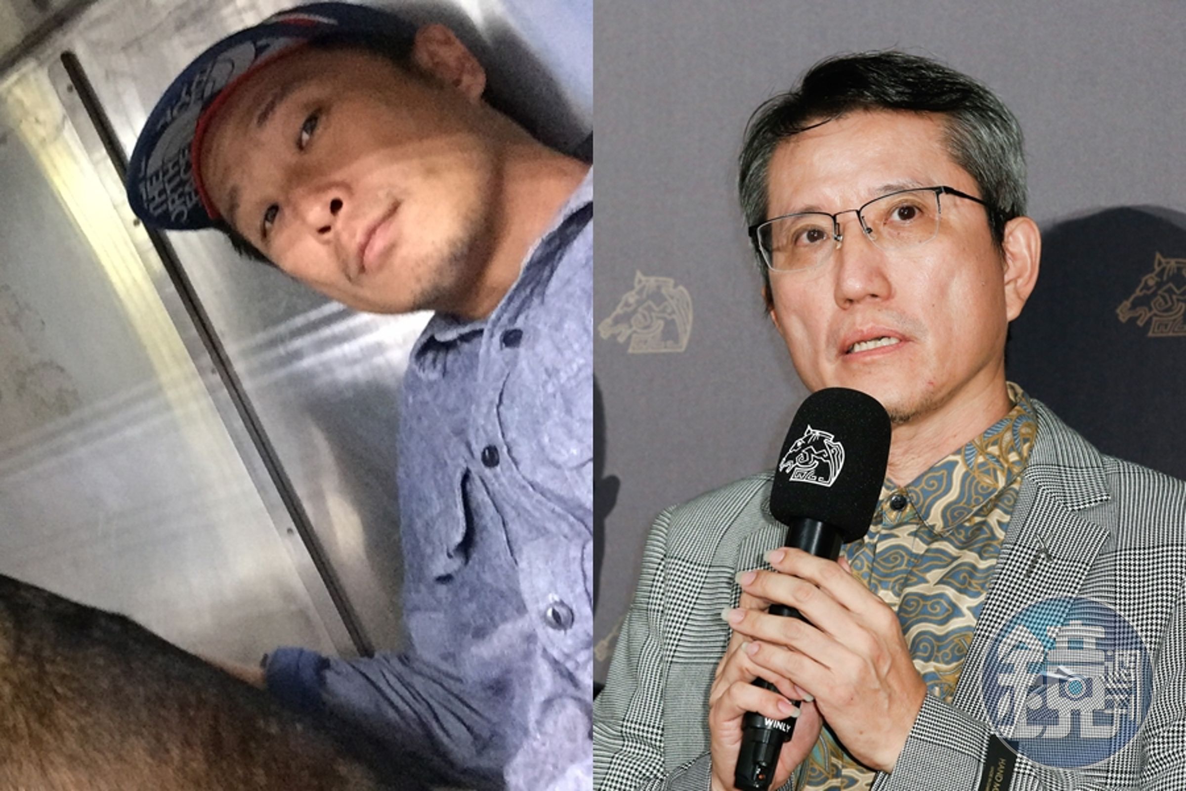《九槍》導演蔡崇隆（右）替學生發聲Me Too經歷，被指控的周宜賢（左）則於臉書發文否認。（翻攝自周宜賢臉書、本刊資料照）