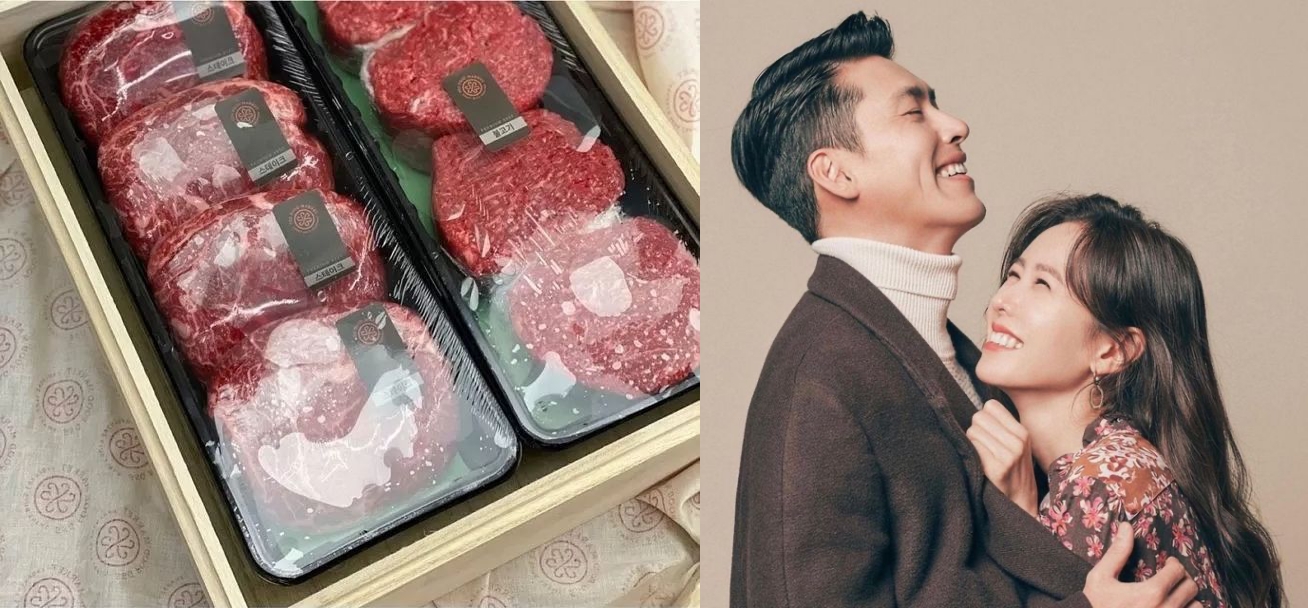 孫藝真與玄彬新房裝修擔心擾鄰，親自帶韓牛禮盒送給鄰居。（網路圖片）