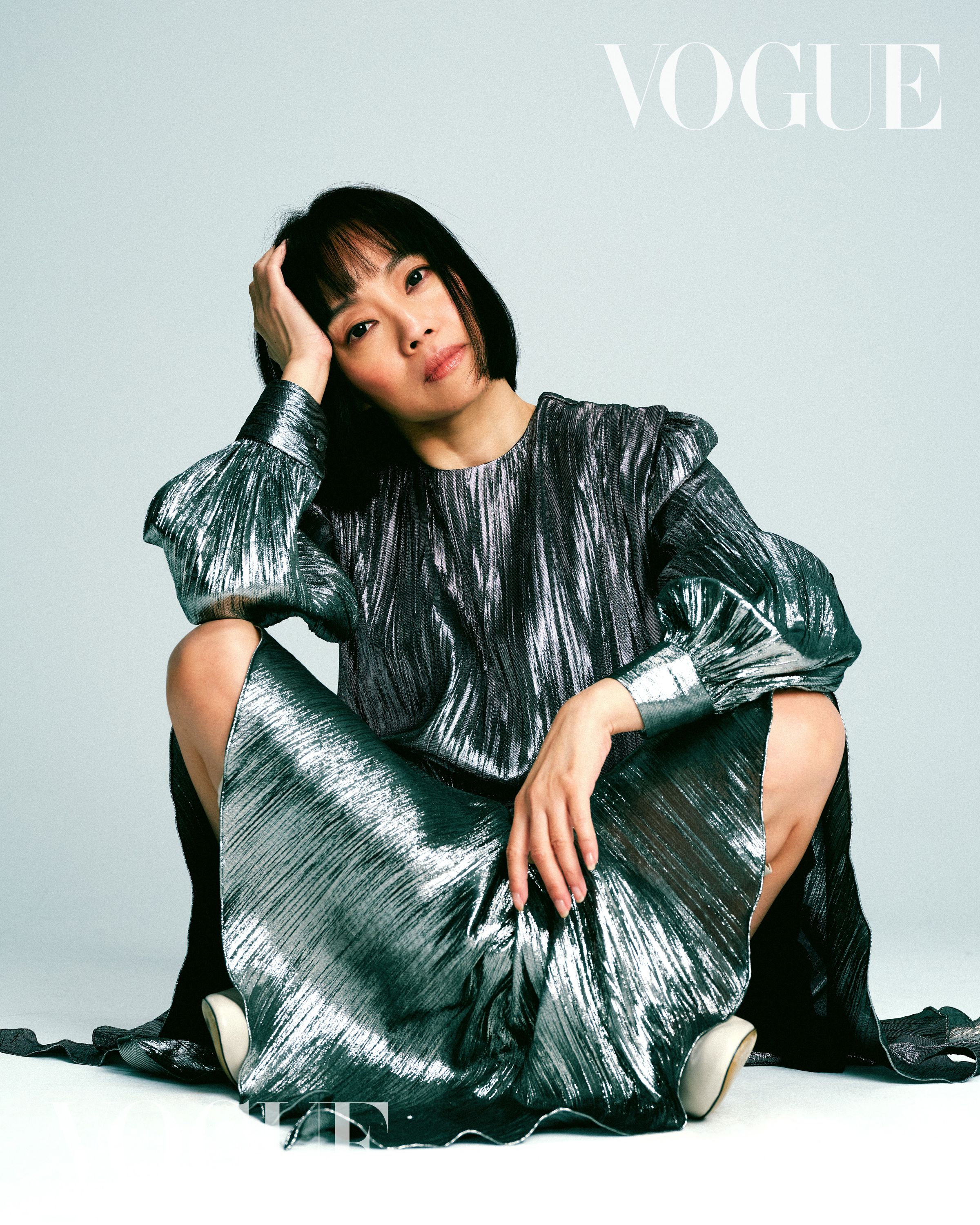 范瑞君難得在時尚雜誌以不同面向展演。（Vogue提供）