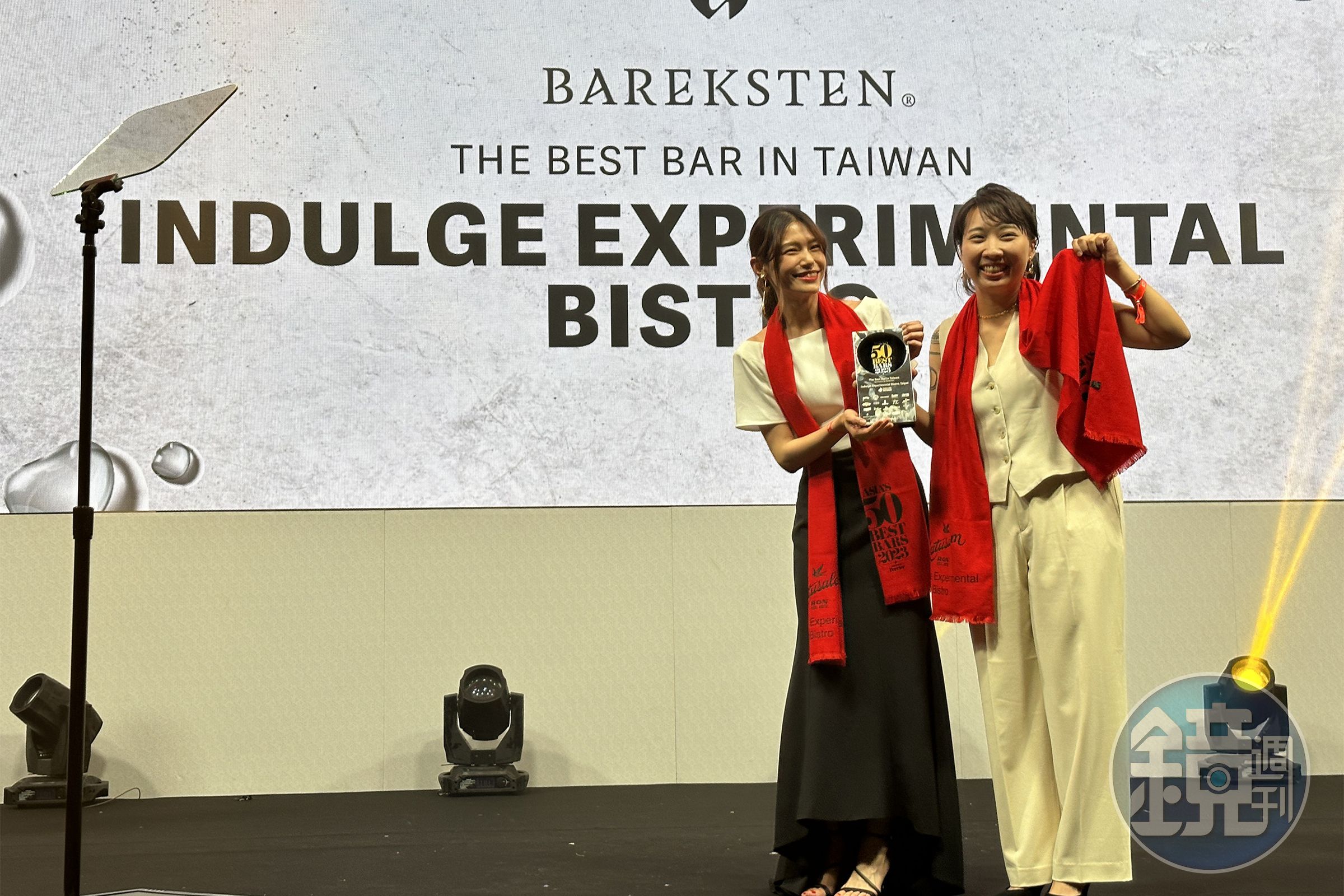 身為台灣歷屆排名最佳的台北酒吧「Indulge Experimental Bistro」，今年獲得第11名。