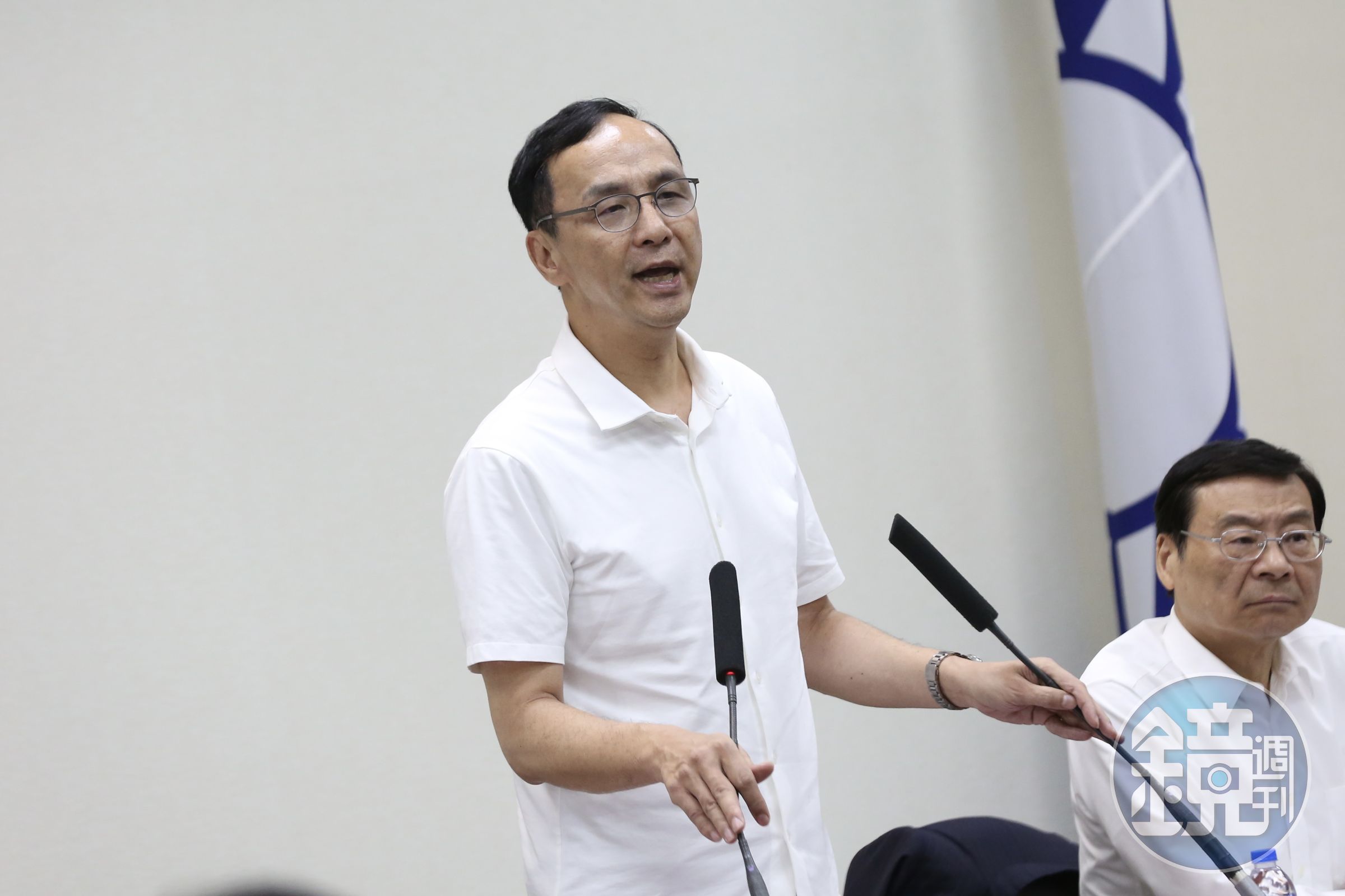 傳出有黨代表打算提案，在723全代會上提案「換朱」，國民黨表示黨章沒有相關規定。