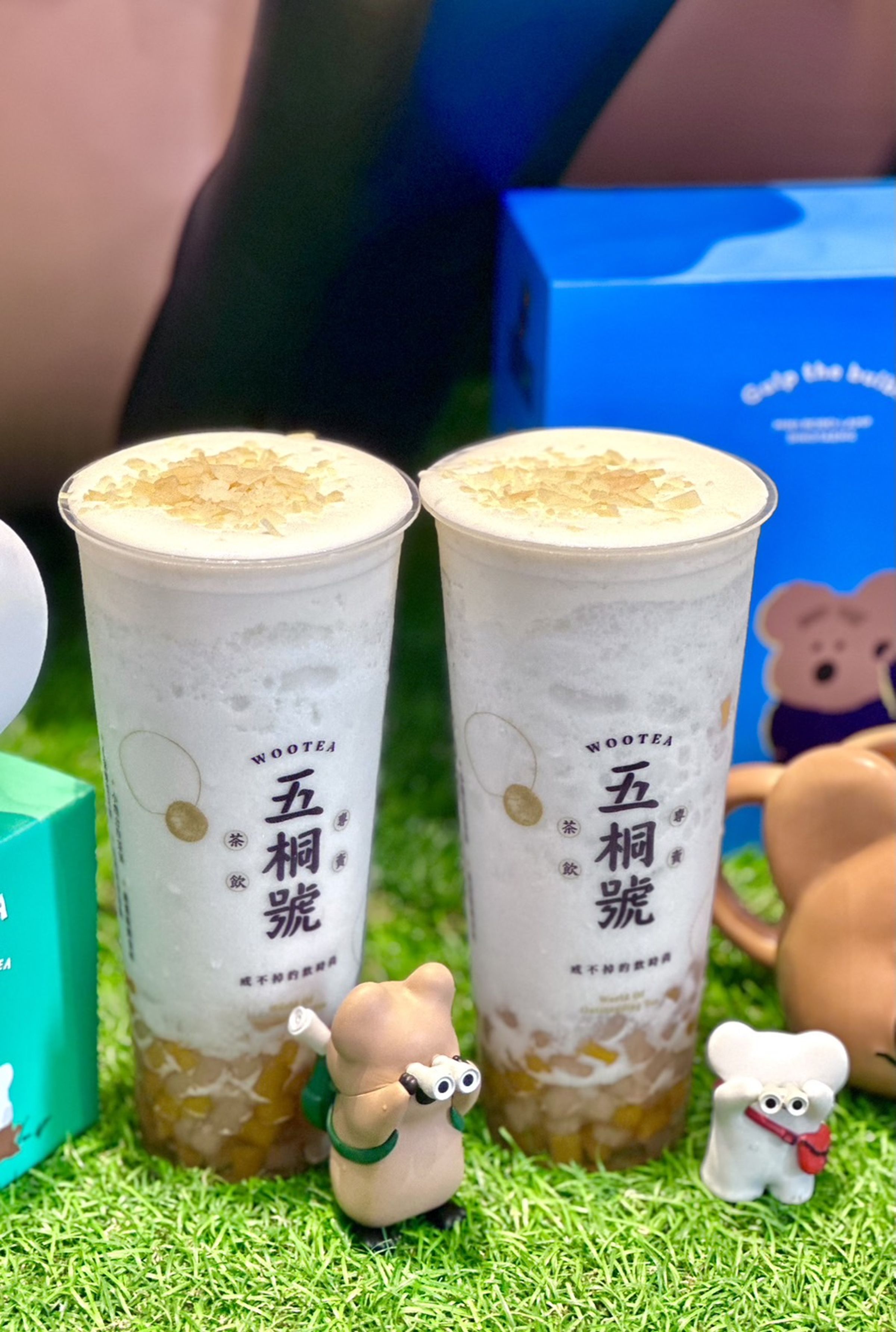 椰香豐郁的「椰椰芋圓奶霜」，是讓口中展開南洋味蕾三重奏的新品。（89元／杯）