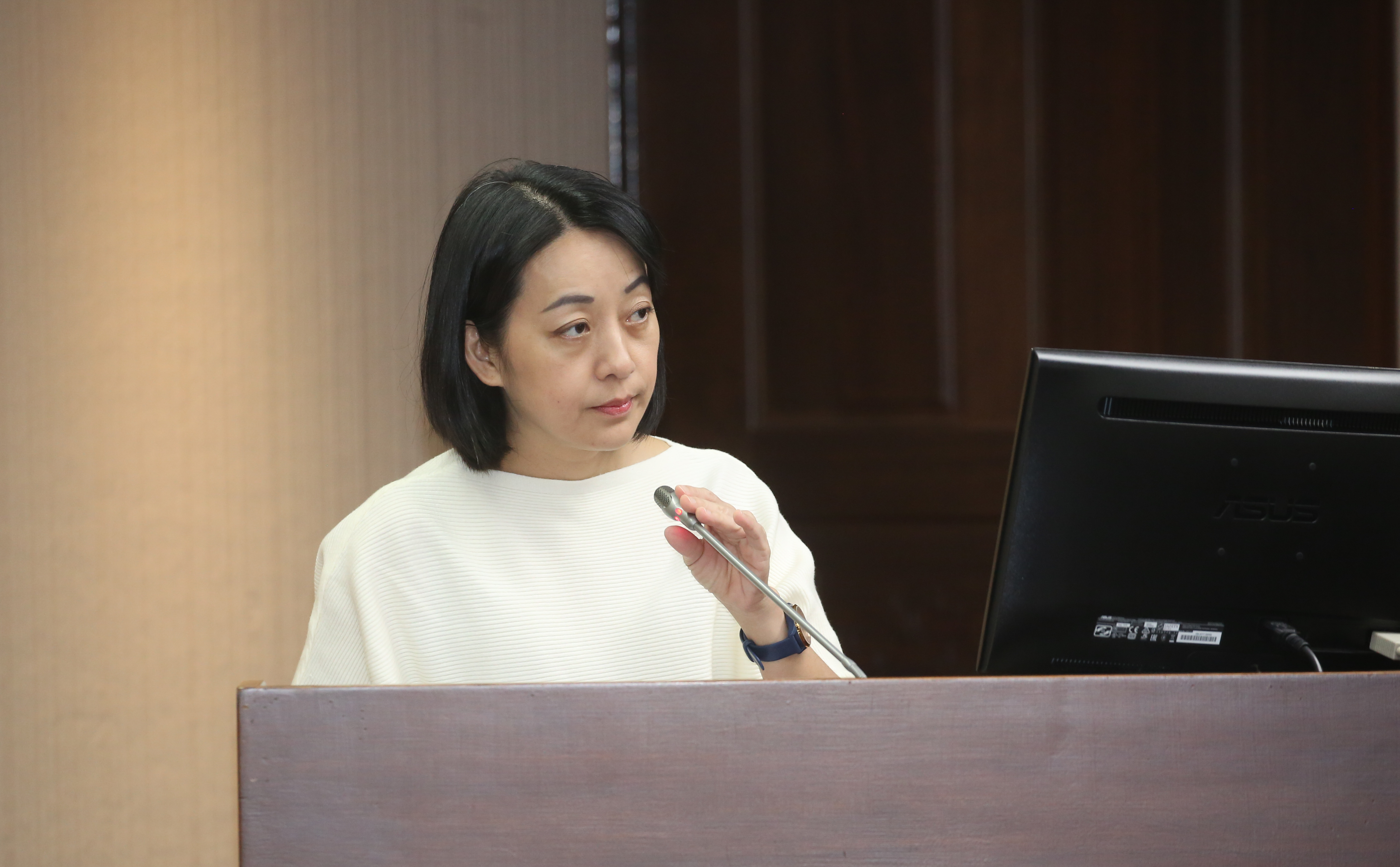 針對嗆柯女子遭到公審，王婉諭認為，「沒有人應該因為他的政治立場，遭受外貌或性別的羞辱」。（本刊資料照）