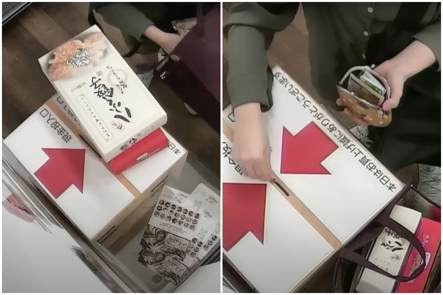 台籍女子在日本千葉一間無人餃子店消費未如實付款,遭到逮捕。(翻攝自推特)
