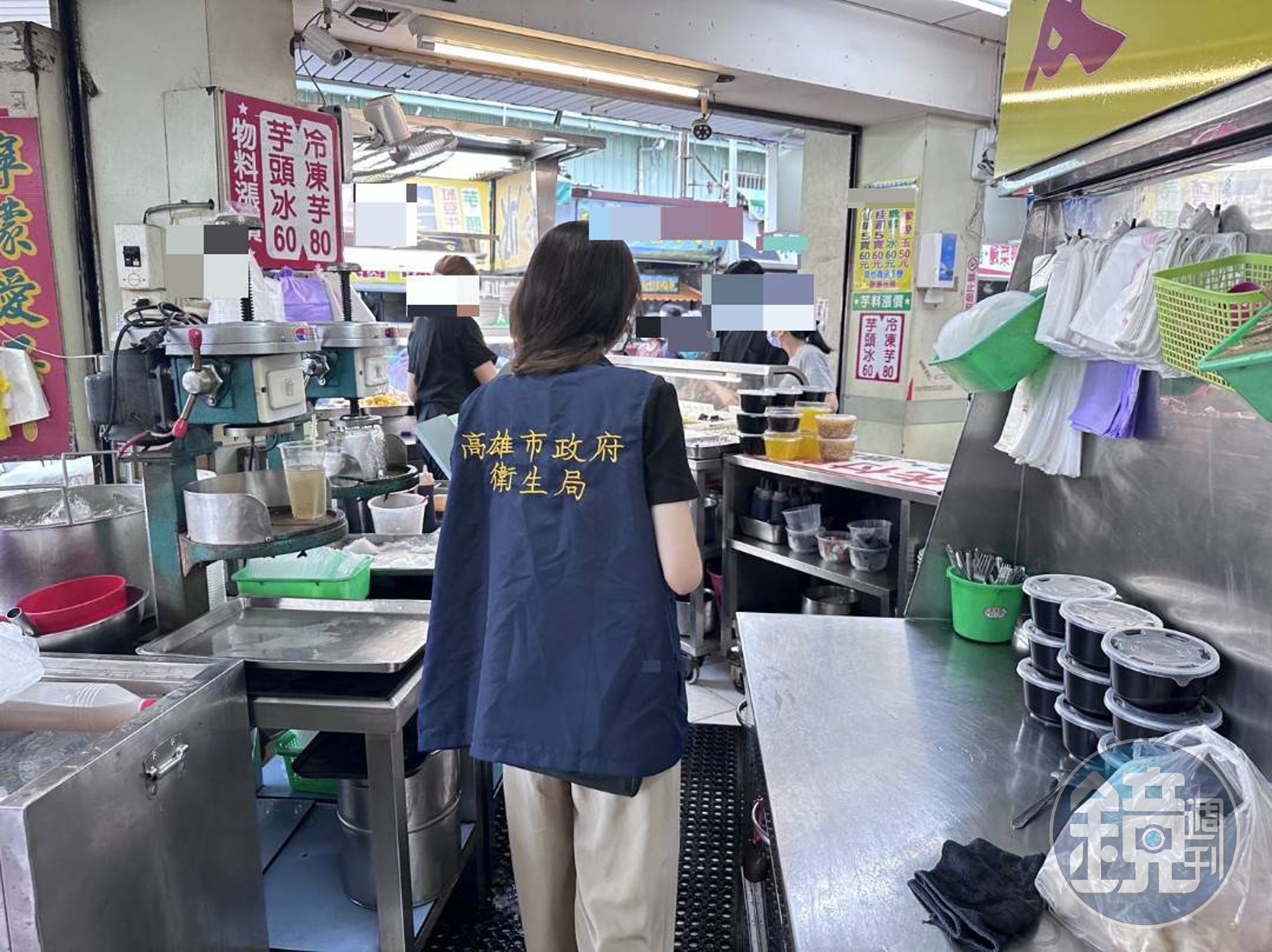 高雄六合路一家老字號冰店爆發食安疑慮,高雄市衛生局也全面擴大稽查食安衛生。(翻攝陳其邁臉書)