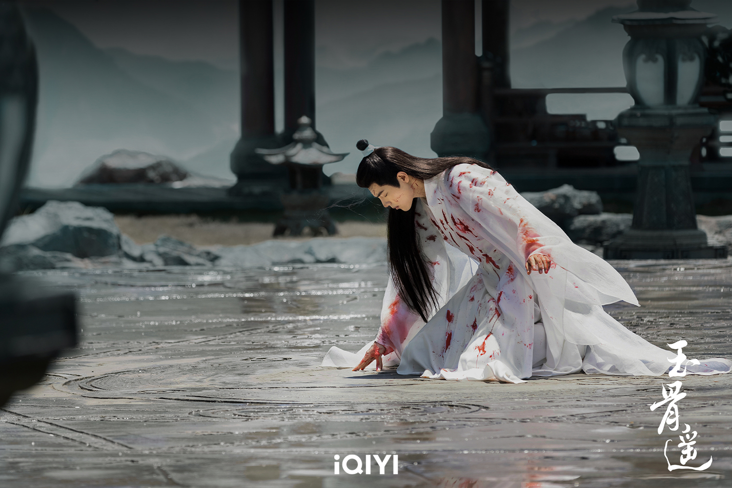 高質感浪漫仙俠大戲《玉骨遙》獲觀眾大讚其登上古裝劇天花板。（iQIYI提供）