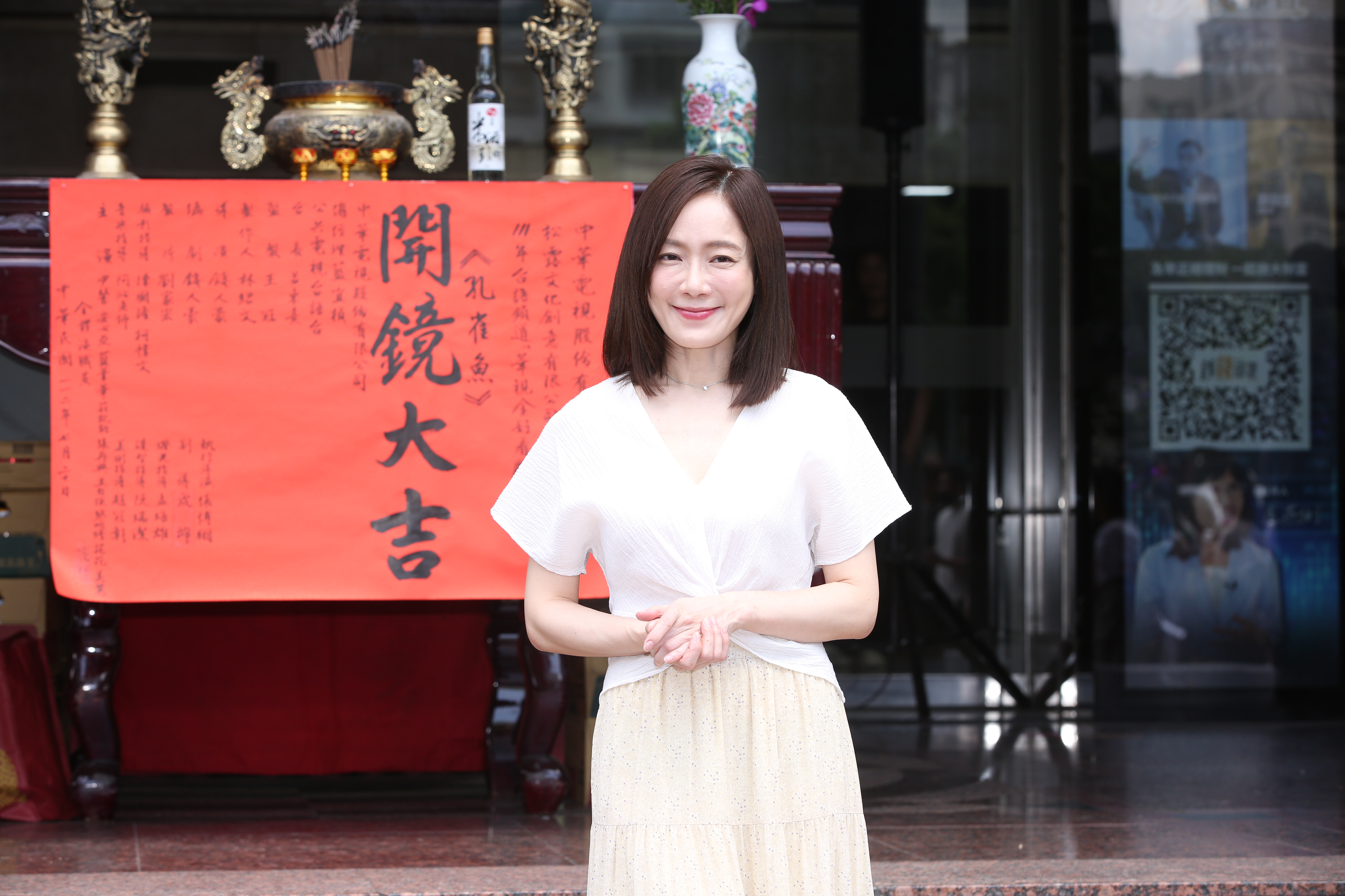 尹馨完全不會講台語,接下此劇壓力超大,還為此失眠。