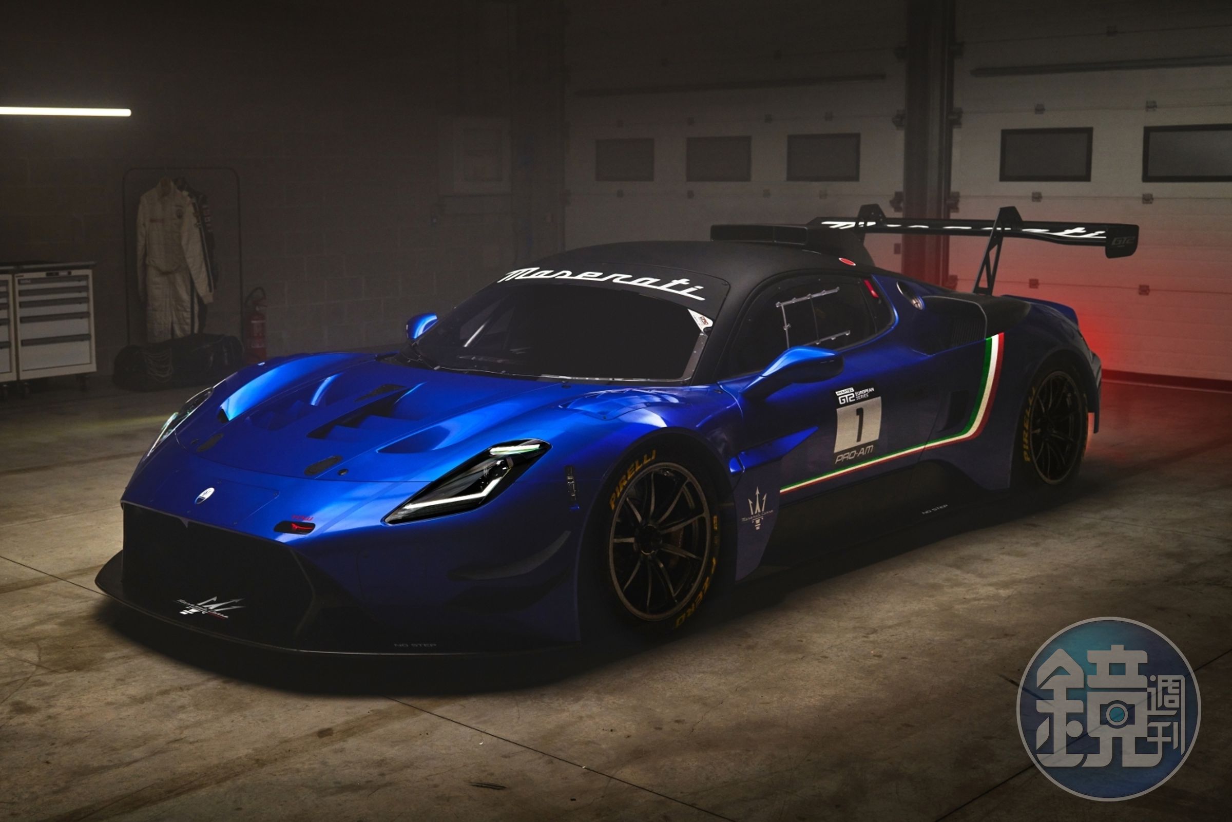 Maserati GT2 以極具潛力的 MC20 超級跑車為原型，進一步升級為賽道版本，搭載V6「Nettuno海王星」引擎。