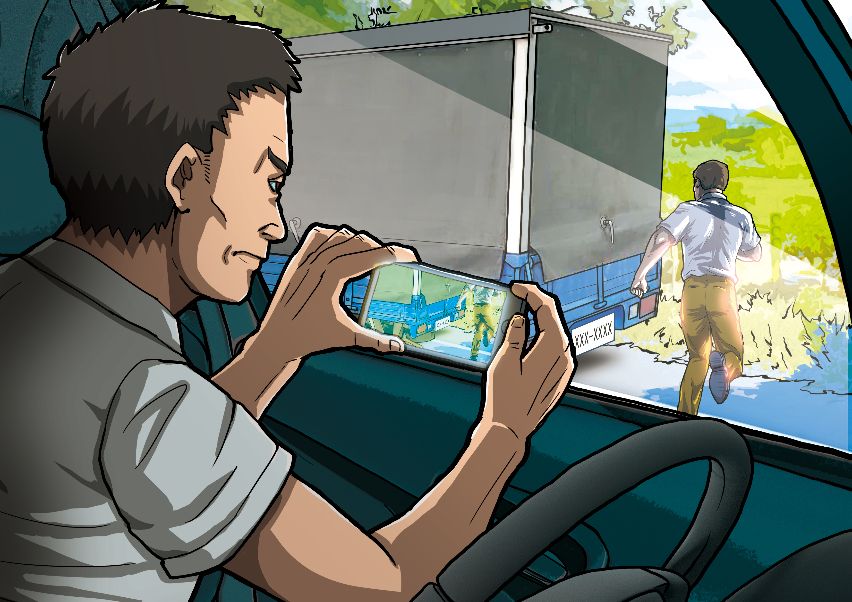 雲林1名計程車司機差點收到假鈔，機警地拍下乘客照片，讓警方循線破獲幕後偽鈔集團，避免事端擴大。