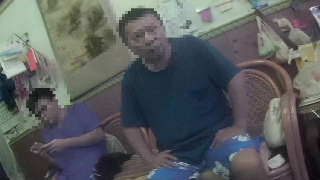 陳姓老翁收到假傳票，女兒找上警方求助。（警方提供）