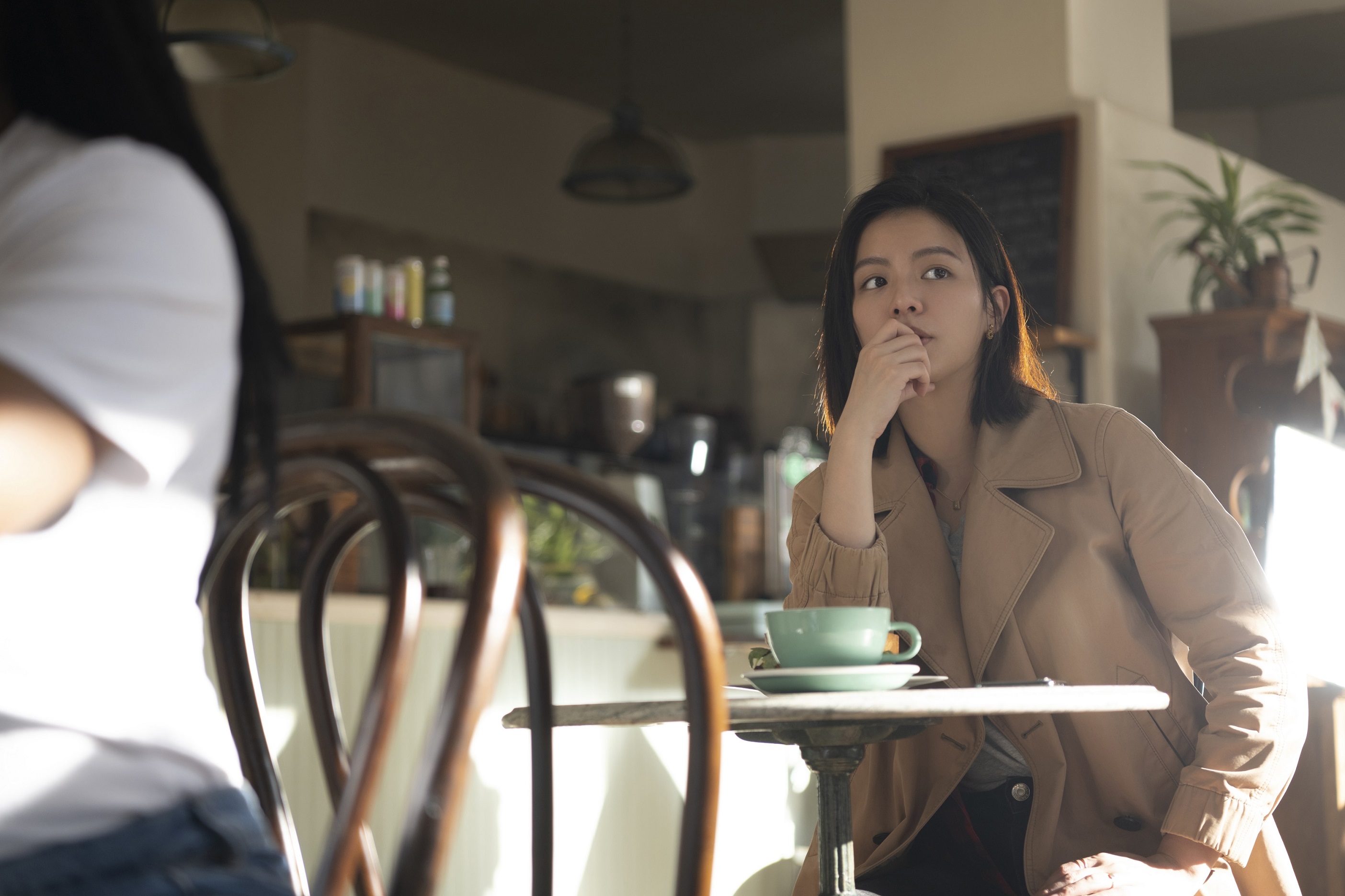 《我的天堂城市》劇情描述宋芸樺遠赴紐約打拚的故事，因此她有大量的英語對白。（滿滿額提供）