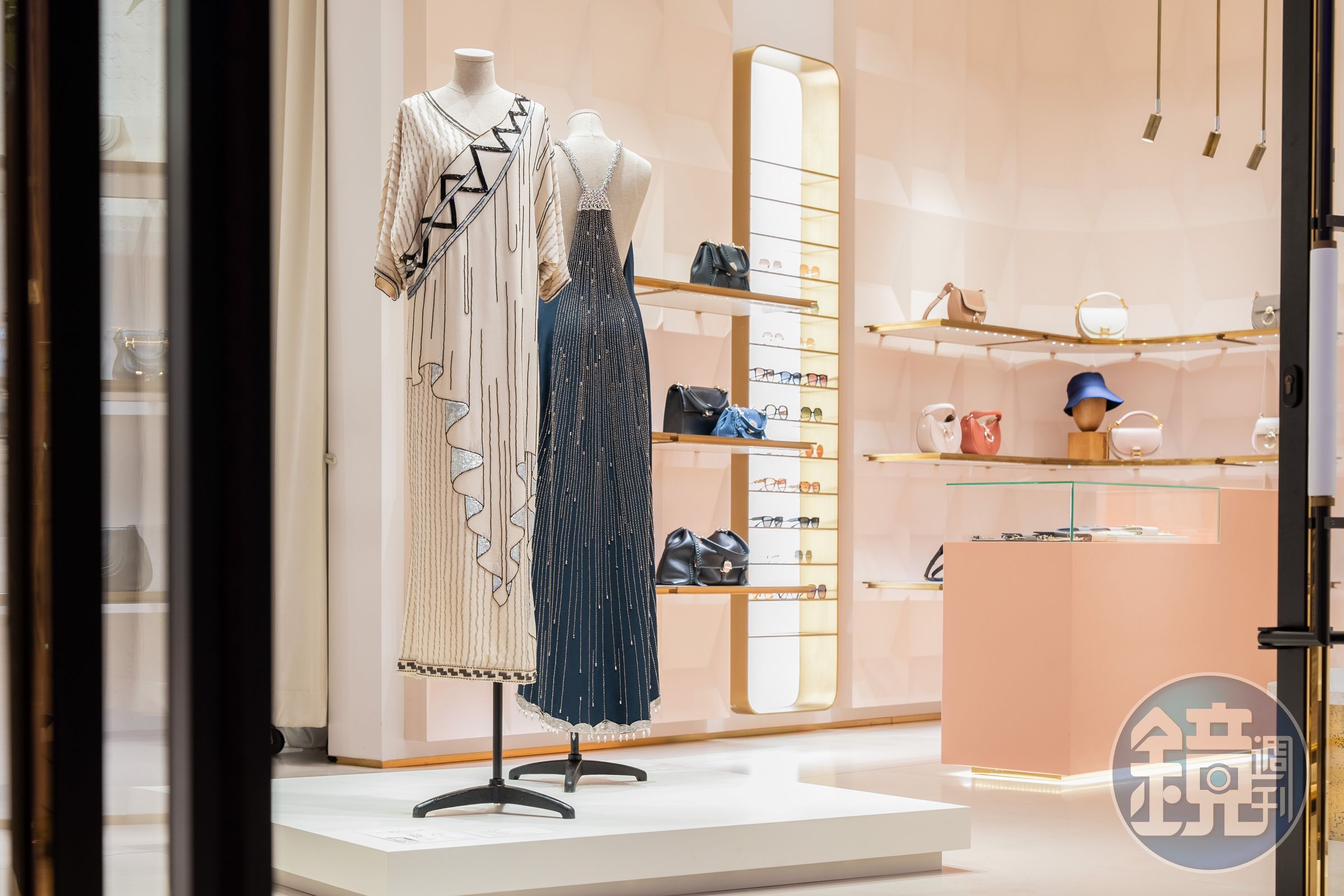 Chloé「Karl Lagerfeld典藏系列特展」為期僅有短短三天。(Chloé提供)