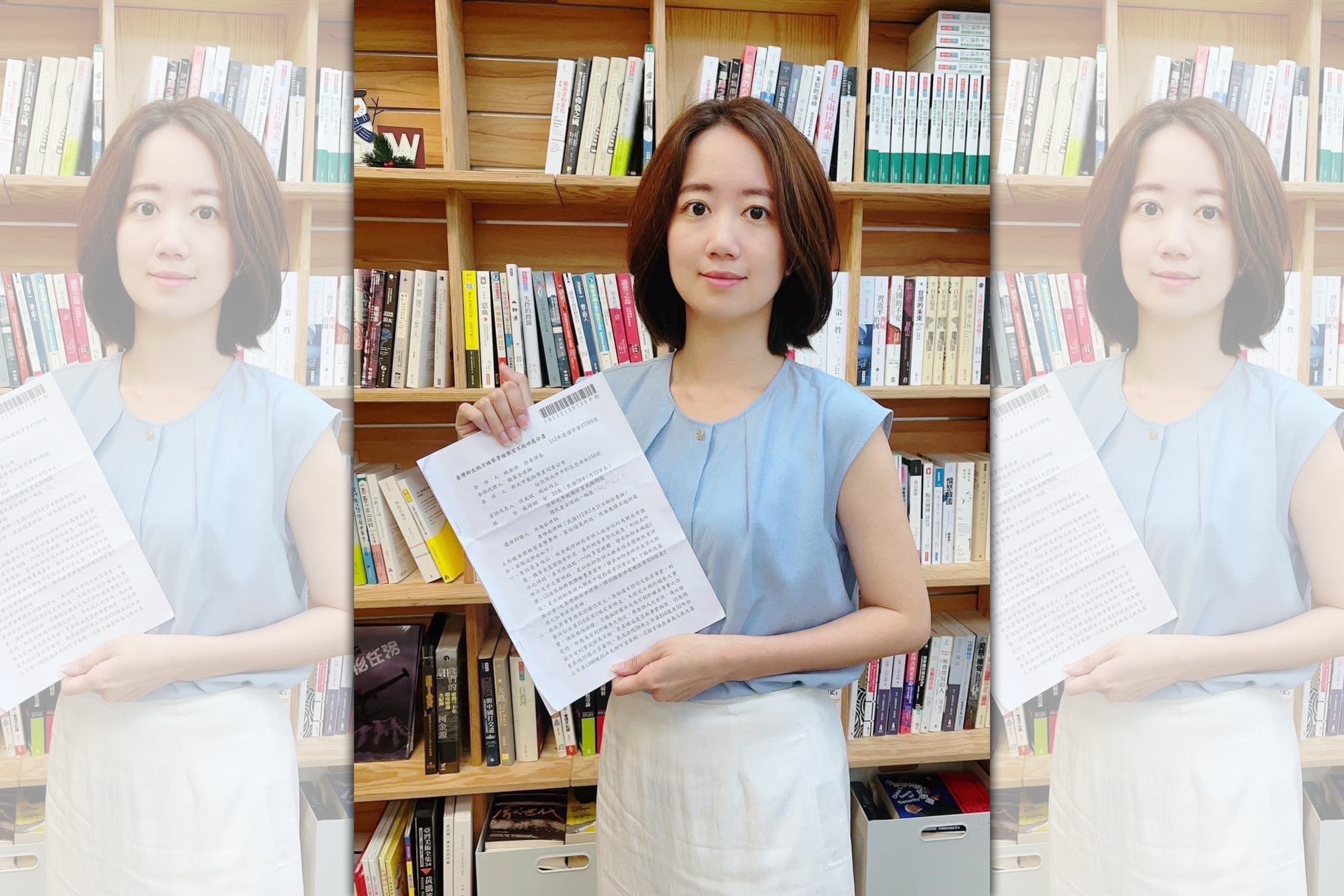 新北市議員戴瑋姍去年揭露貓舍販賣病貓，遭藍營議員林金結及新北市寵物公會提告，近日獲不起訴處分。（翻攝戴瑋姍臉書）