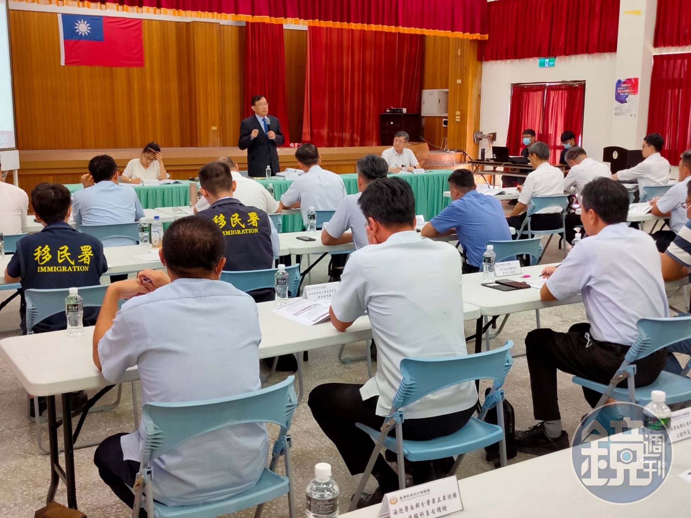 檢察總長邢泰釗專程至屏東召開選舉查察會議，要求各司法機關總動員強力杜絕相關不法。（最高檢提供）