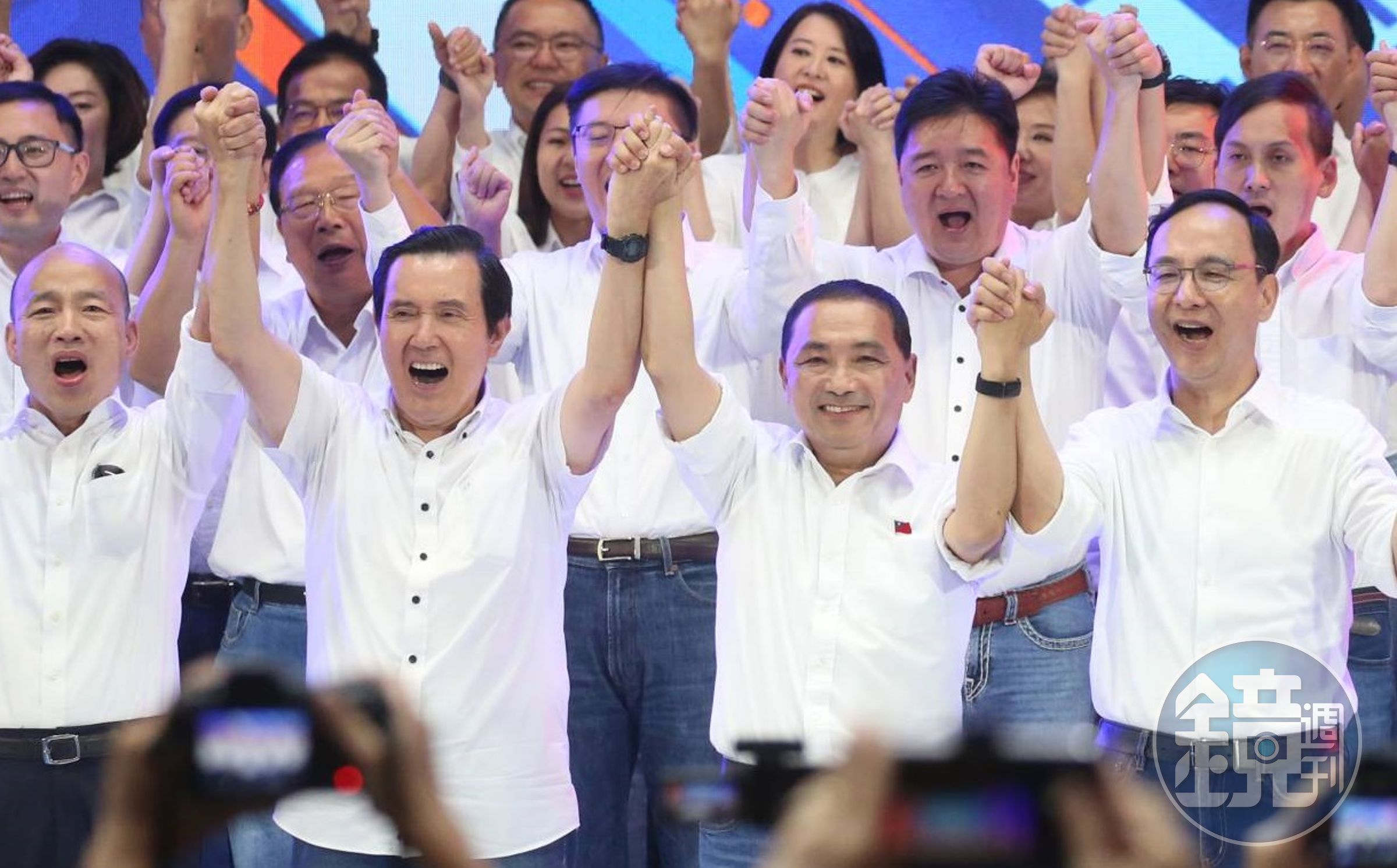 侯友宜今在會上致詞時,也特地提及馬十分在意的兩岸議題。