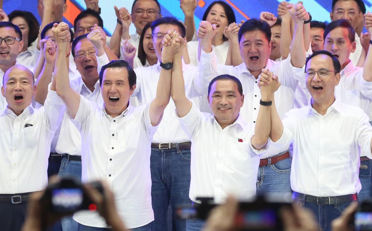 侯友宜今在會上致詞時，也特地提及馬十分在意的兩岸議題。