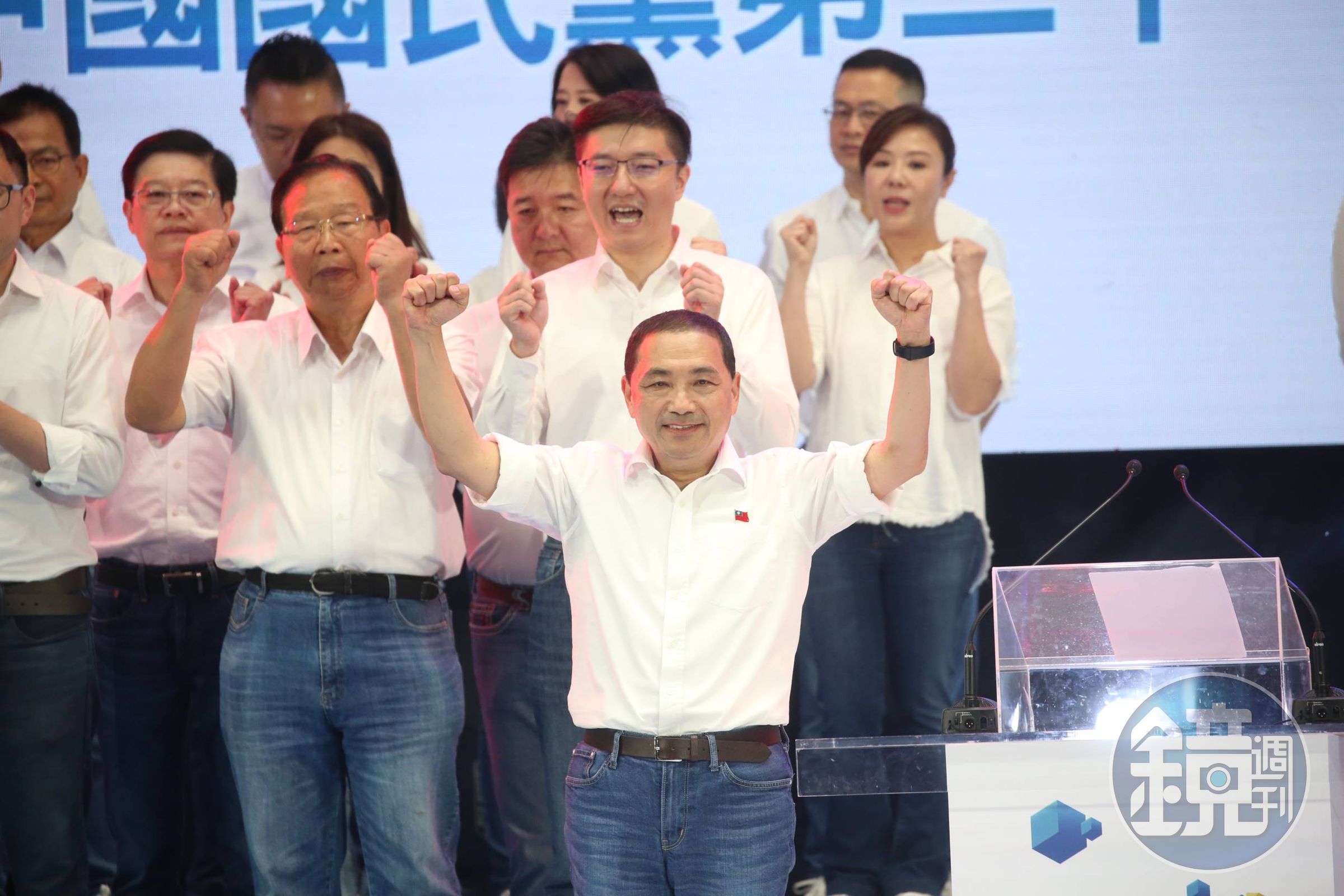 國民黨全代會今（23）日登場，但與以往不同的是，黨中央安排在中午前就結束。