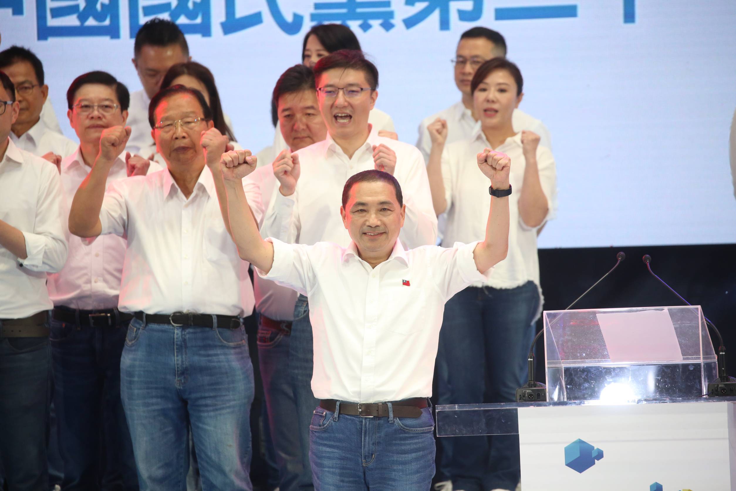 國民黨全代會今（23）日登場，但與以往不同的是，黨中央安排在中午前就結束。