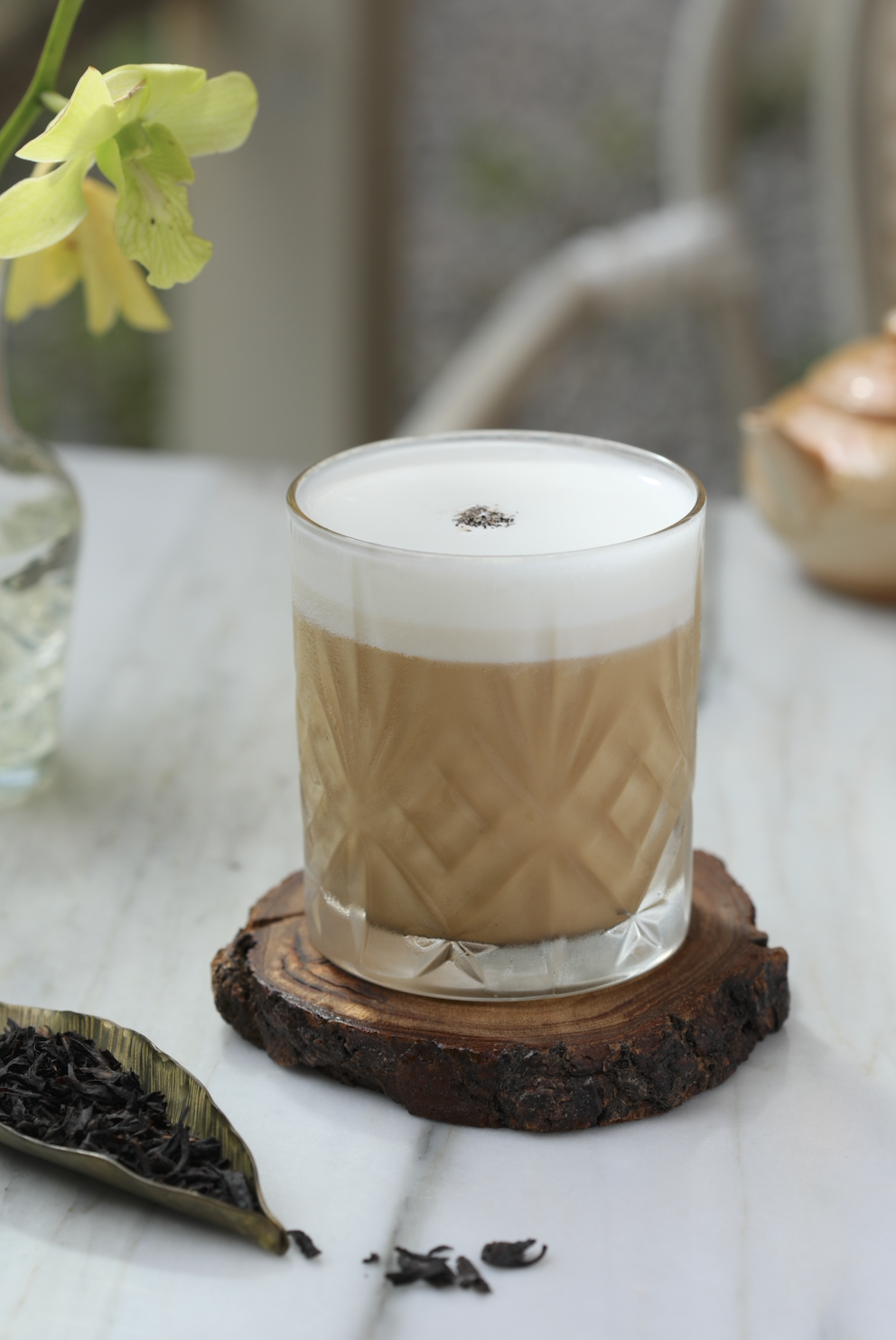「蜜香茶奶」完美平衡茶香與奶香,既濃醇,茶感又鮮明。(160元/杯)