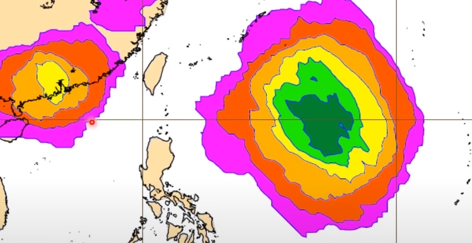 賈新興指出，預估週末兩天今年第6號颱風的生成機率高。（翻攝自賈新興臉書）